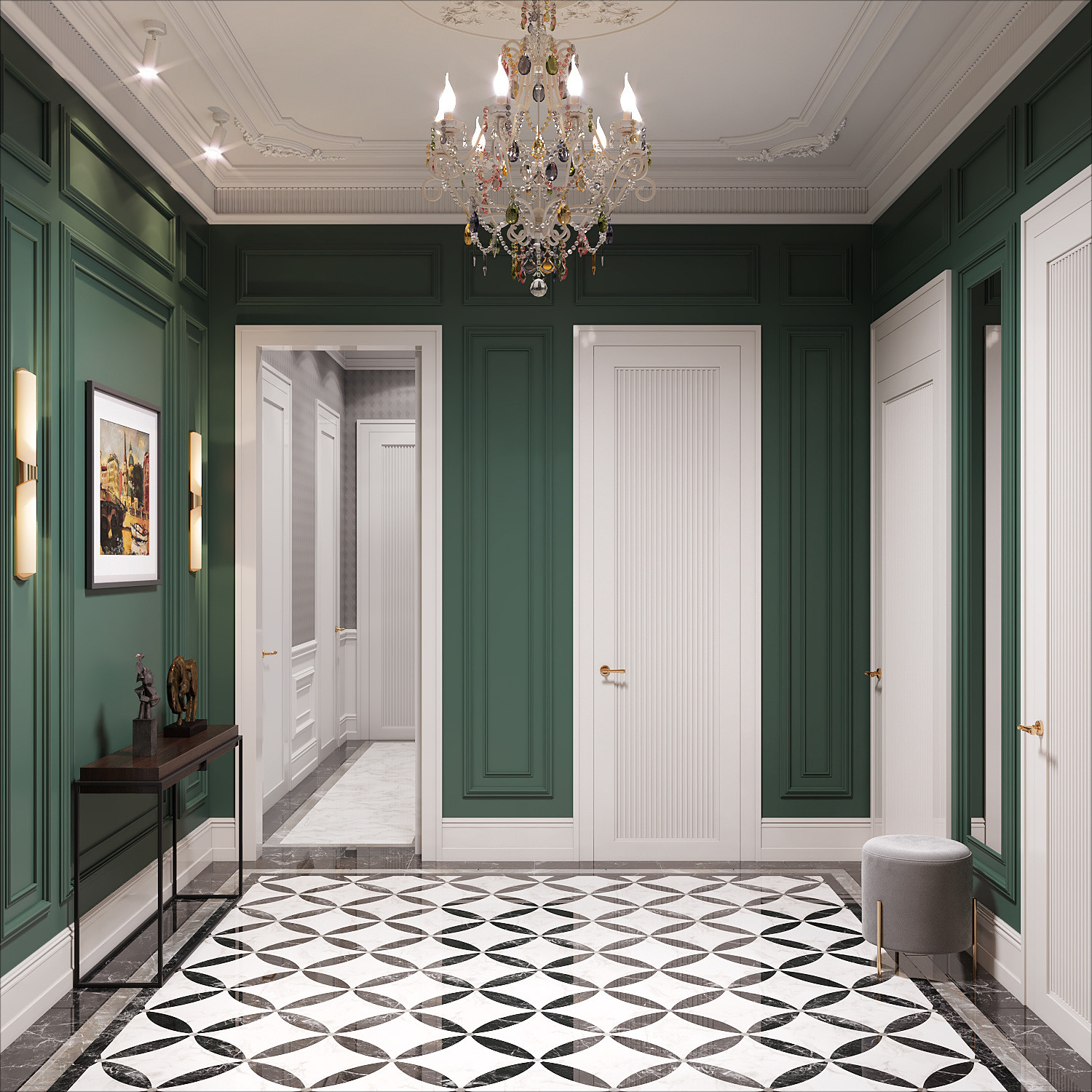 ЖК Река. Дизайн интерьера в Москве