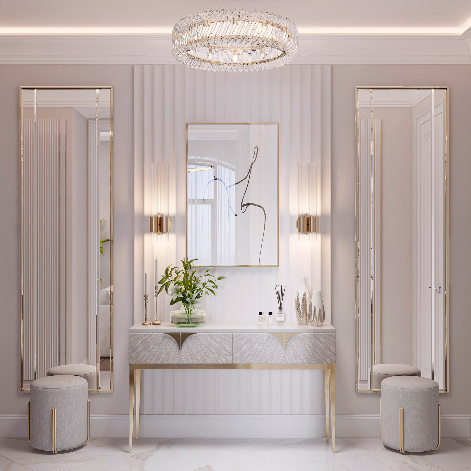 ЖК Серебряный парк. Дизайн интерьера в Москве