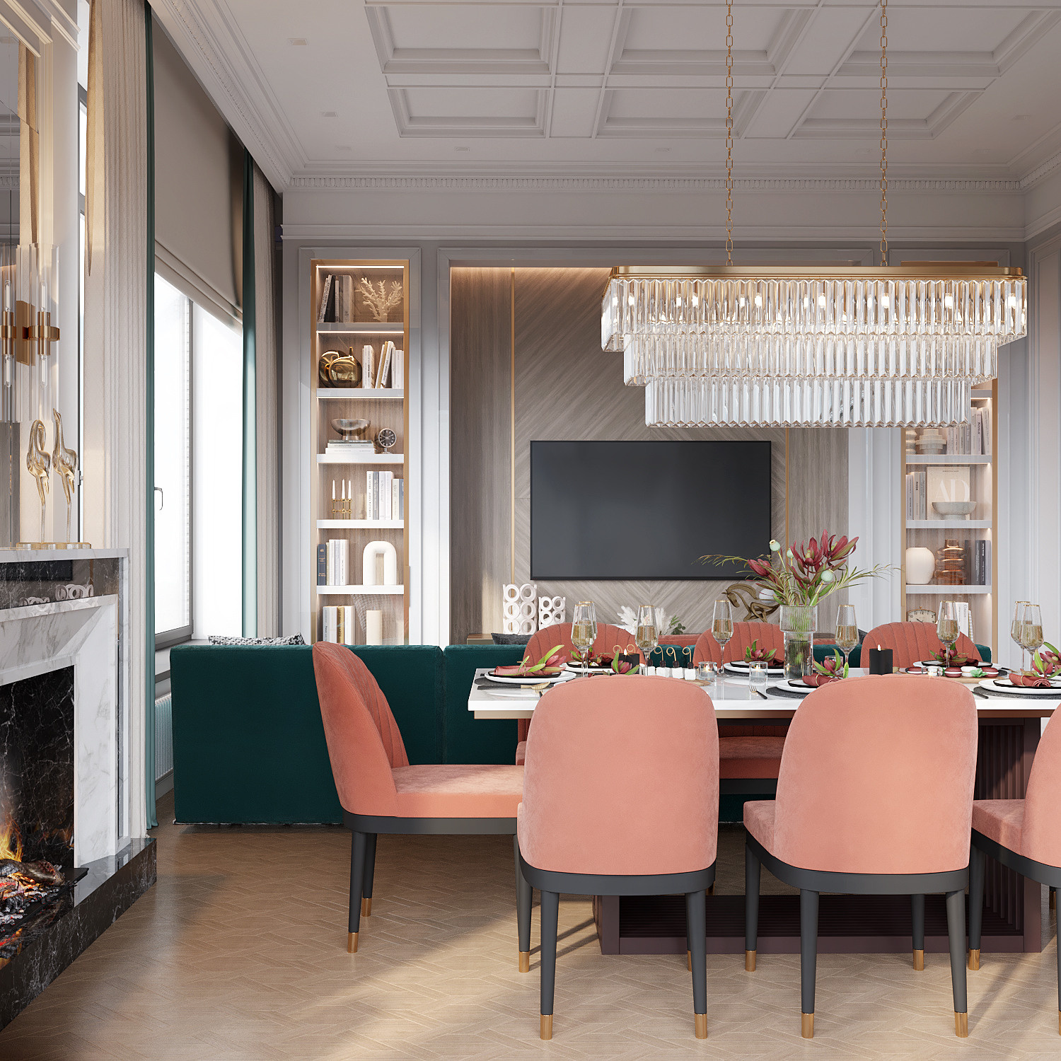 ЖК Река. Дизайн интерьера в Москве