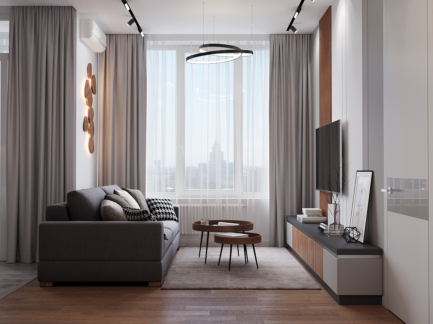 Дизайн современной гостиной