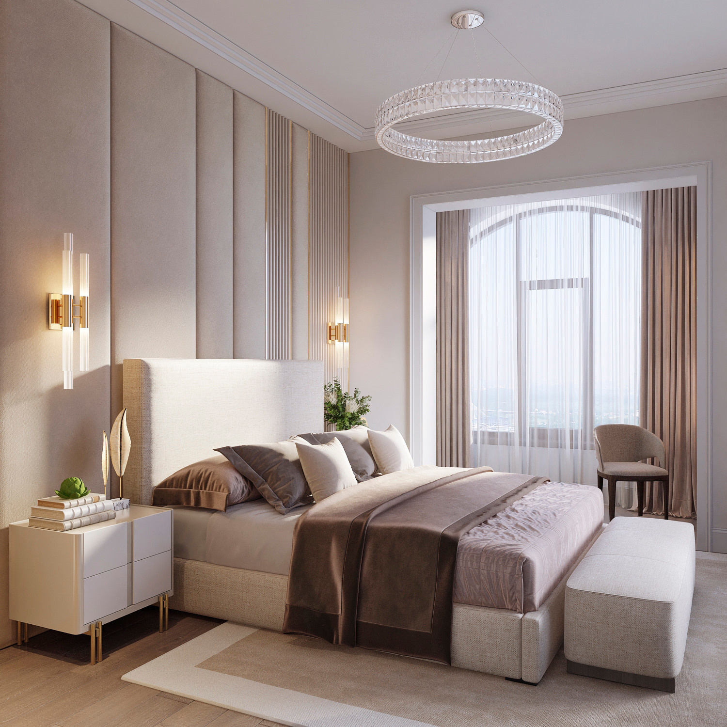 ЖК Серебряный парк. Дизайн интерьера в Москве