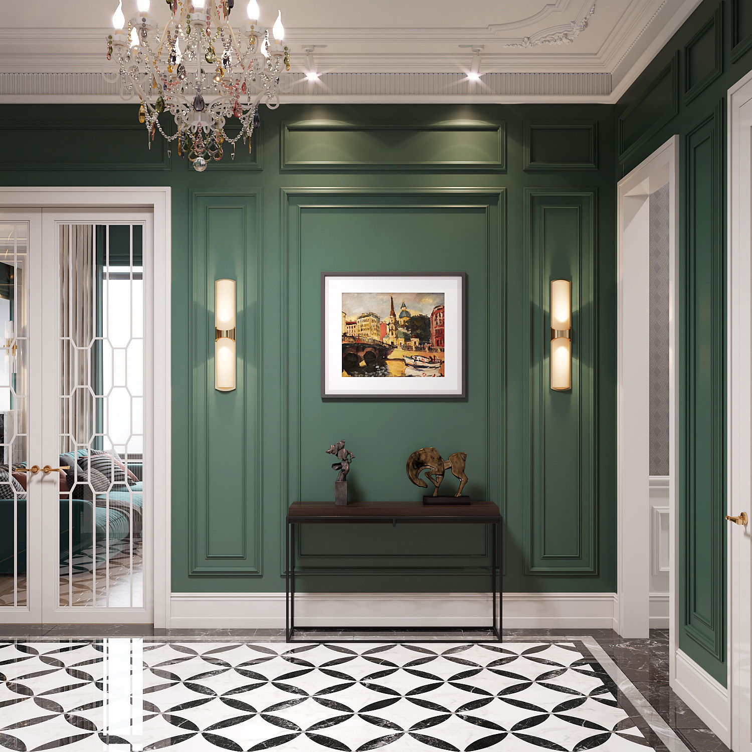 ЖК Река. Дизайн интерьера в Москве