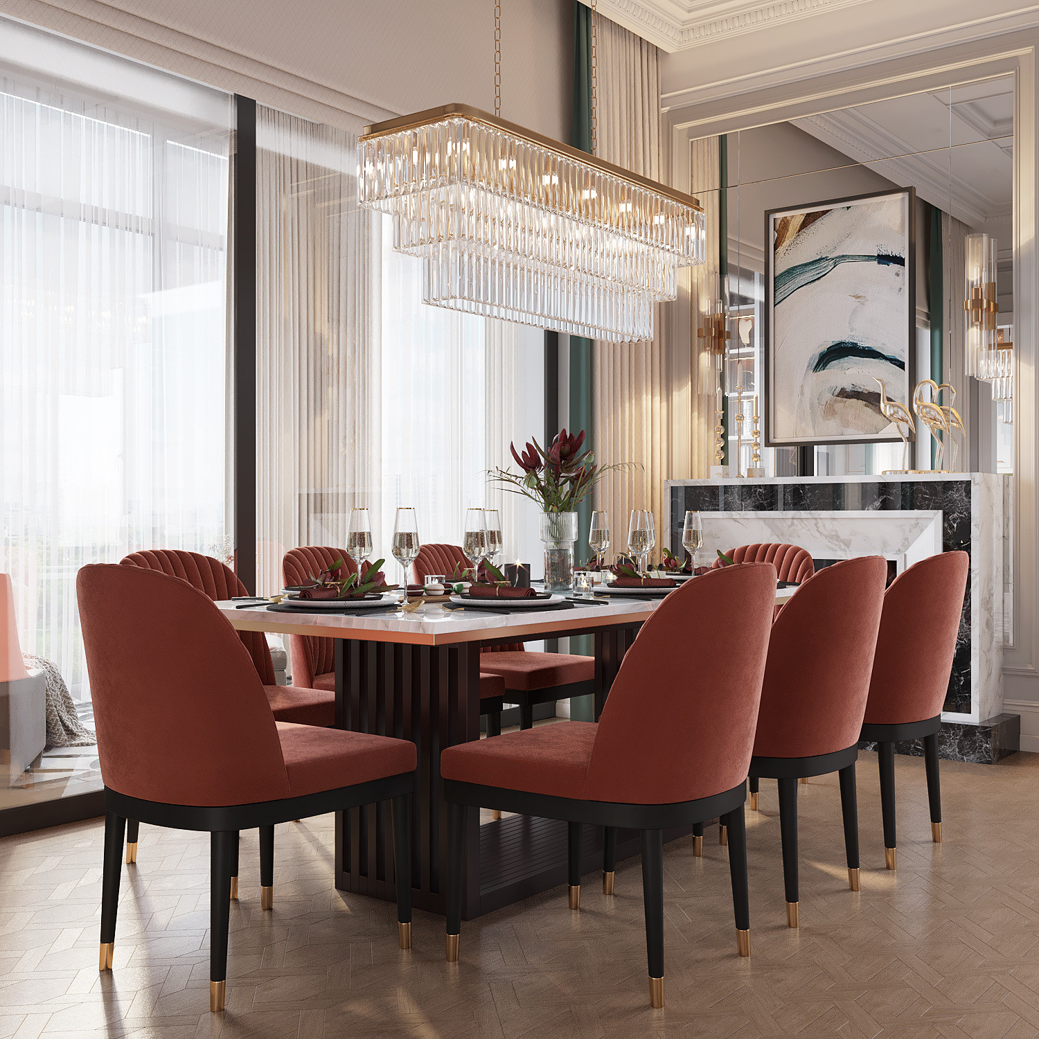 ЖК Река. Дизайн интерьера в Москве