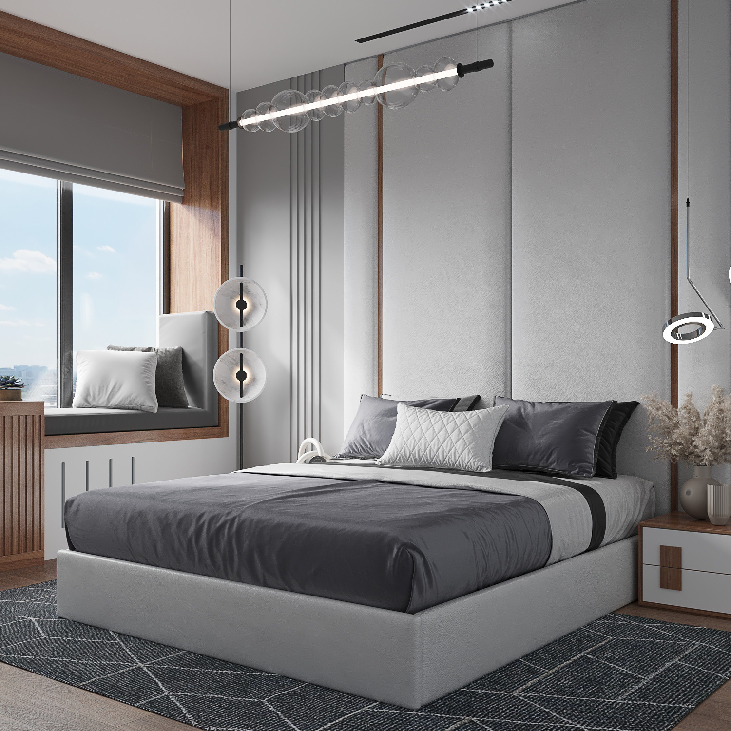 Спальня в современном стиле