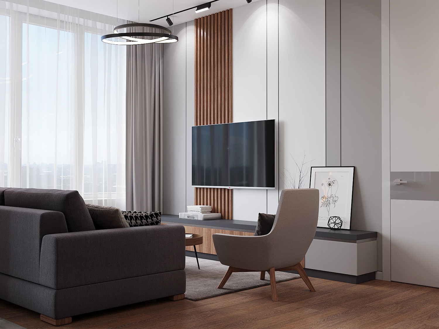 Оформление ТВ-зоны