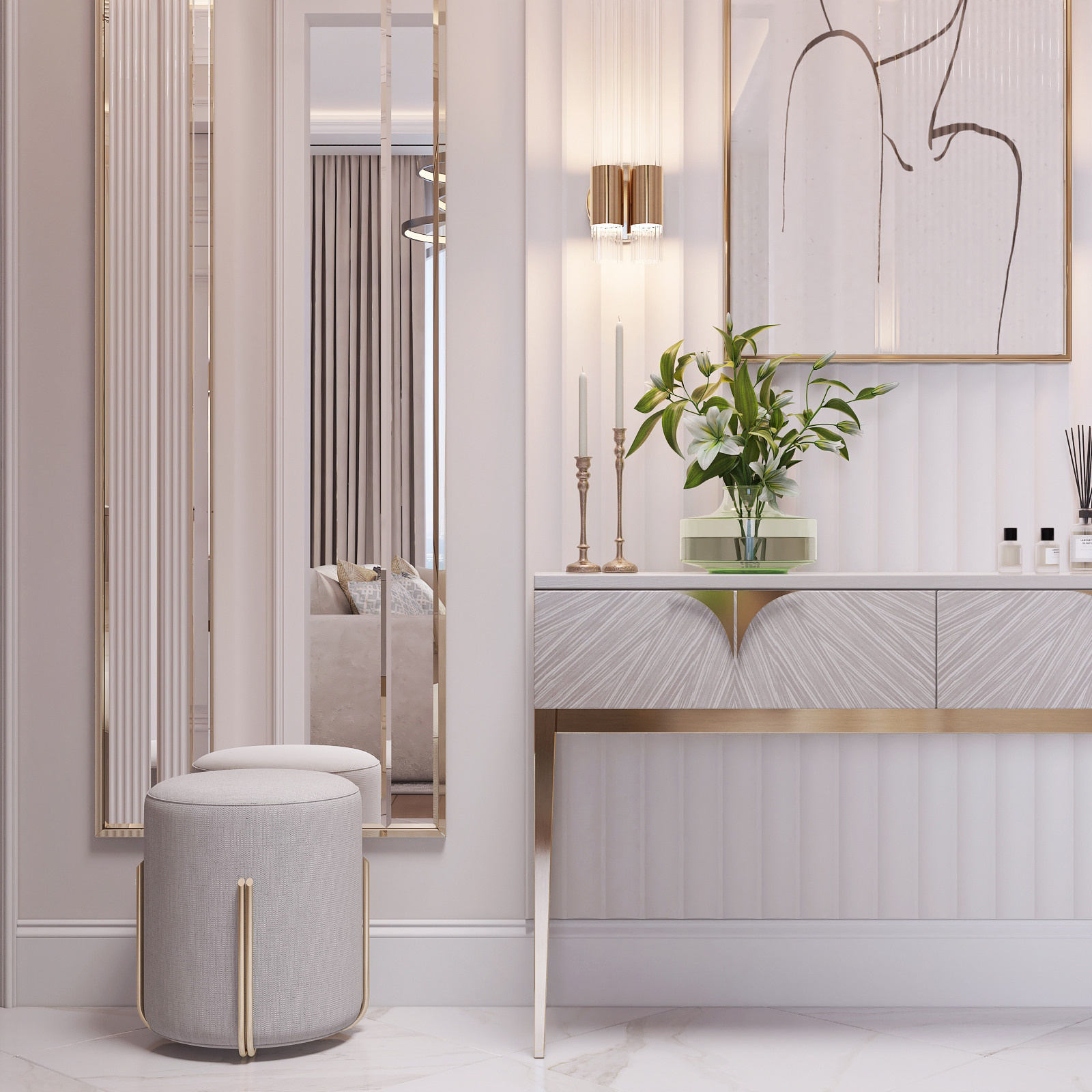 ЖК Серебряный парк. Дизайн интерьера в Москве