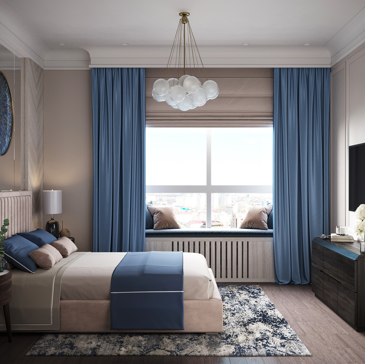 ЖК Сити парк 4. Дизайн интерьера в Москве