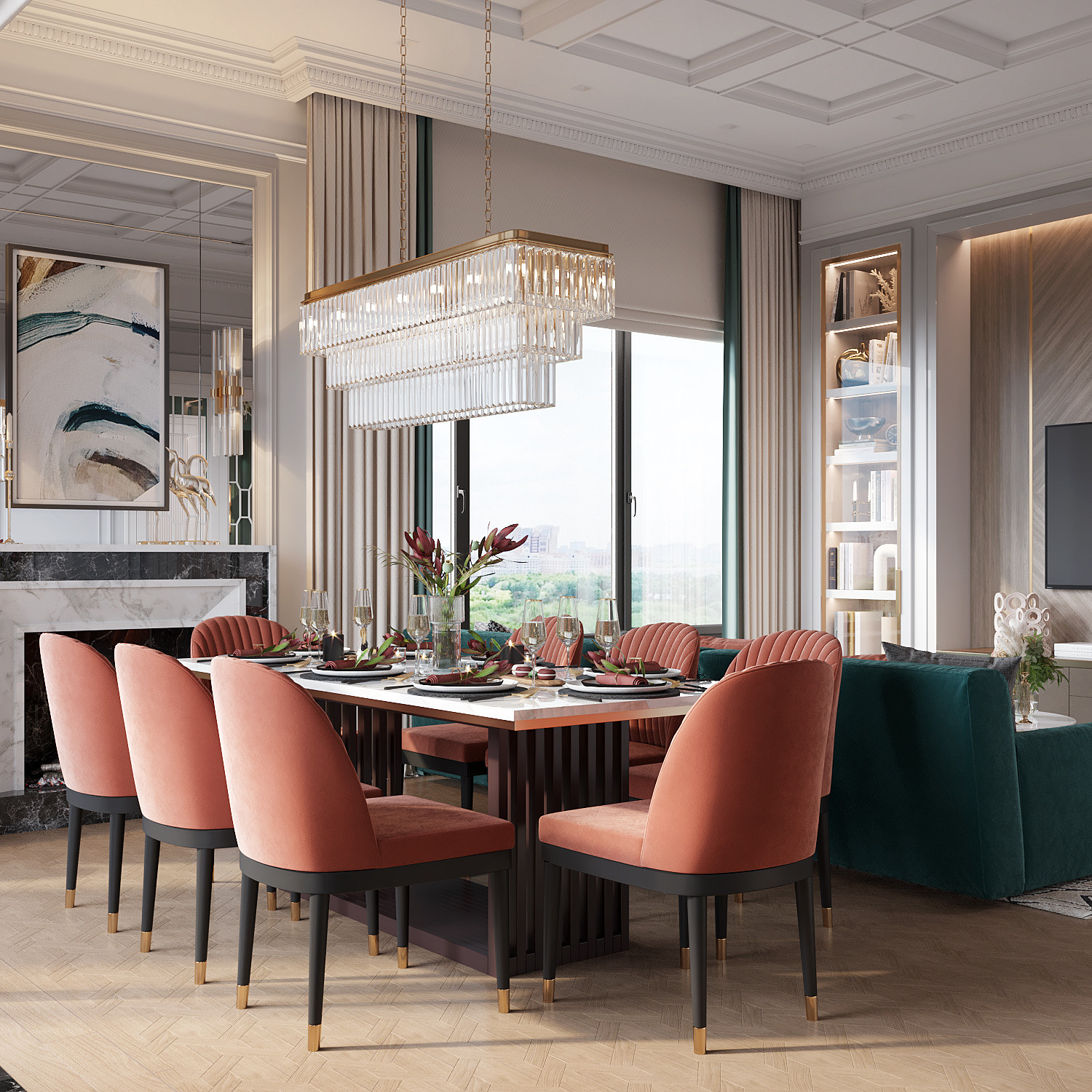 ЖК Река. Дизайн интерьера в Москве