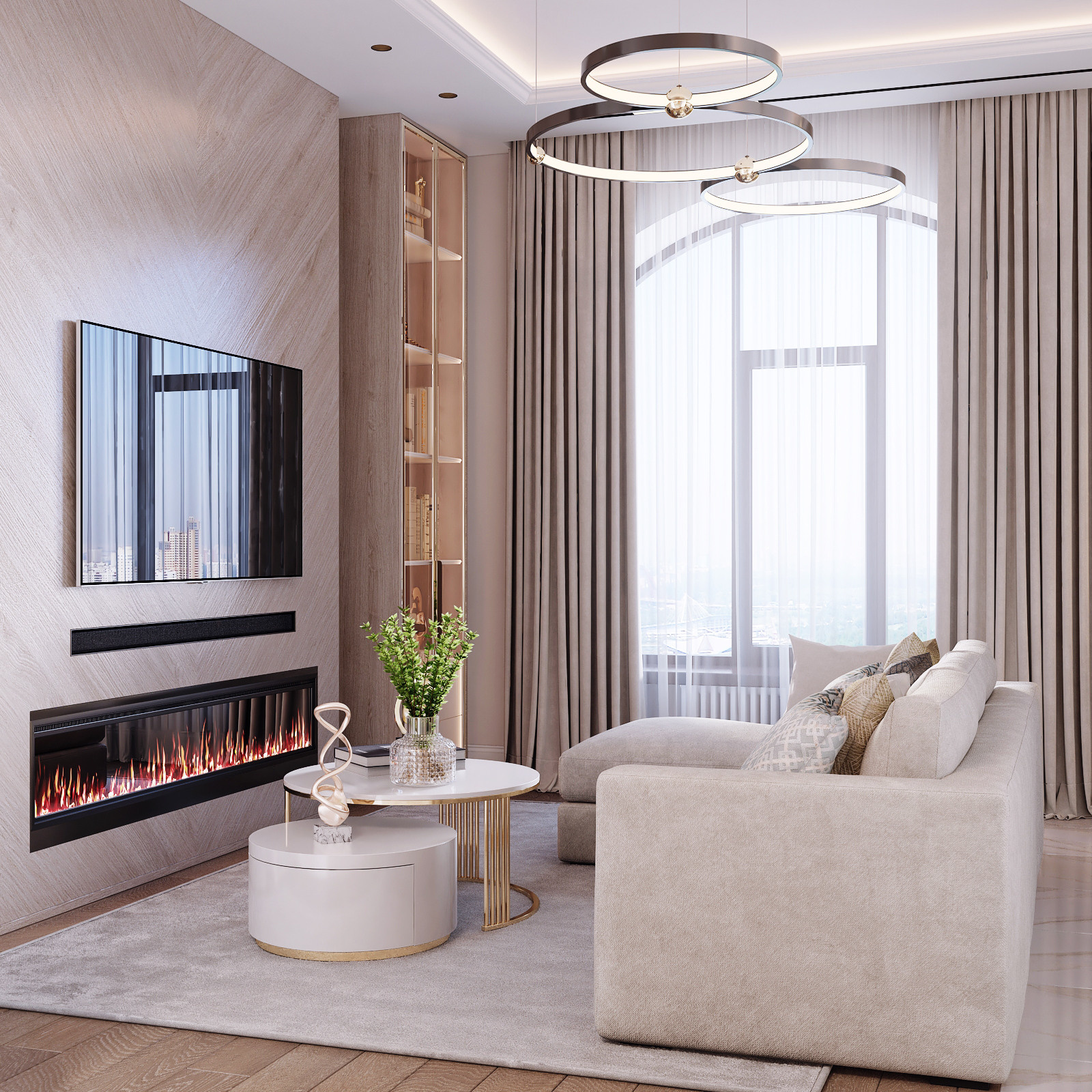 ЖК Серебряный парк. Дизайн интерьера в Москве