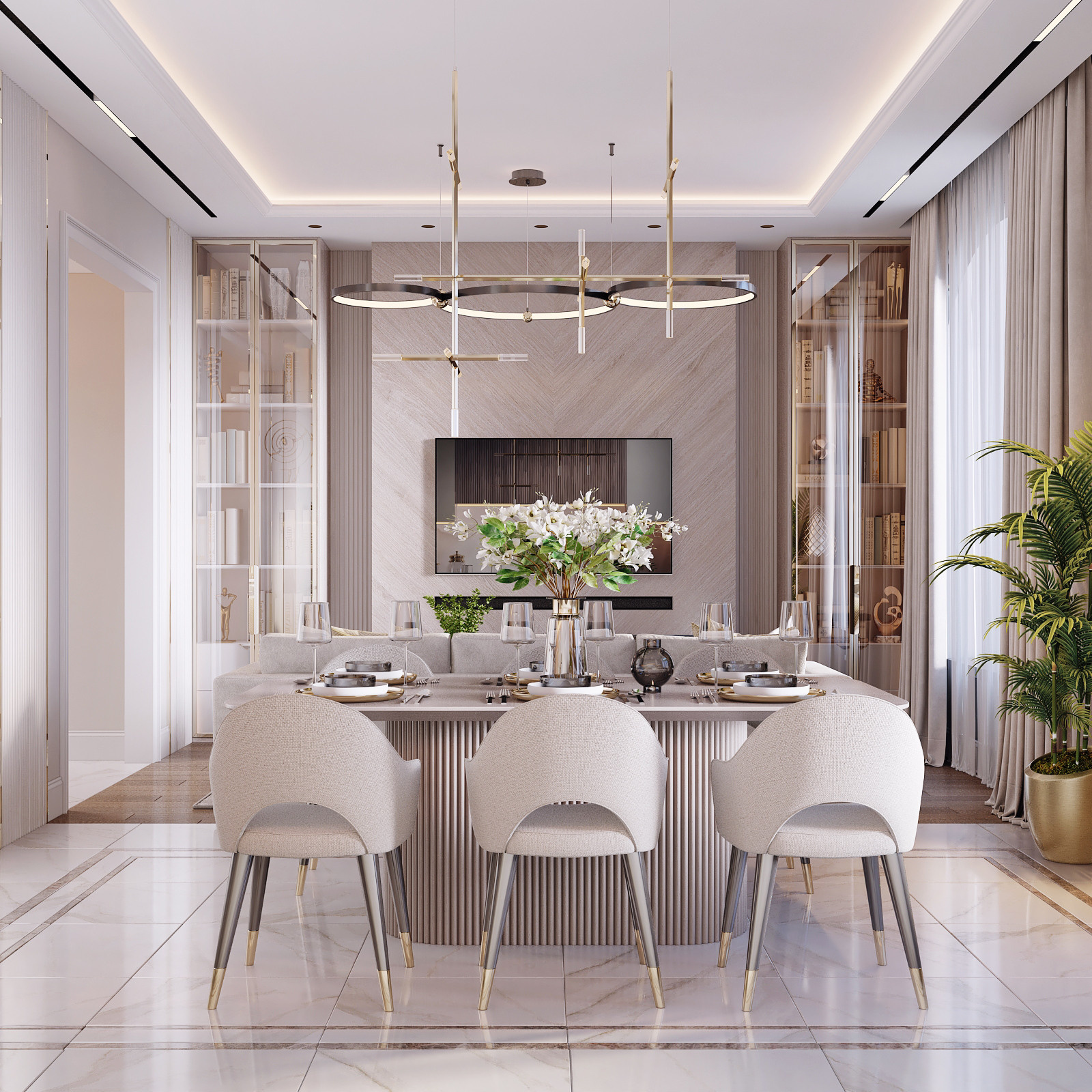 ЖК Серебряный парк. Дизайн интерьера в Москве