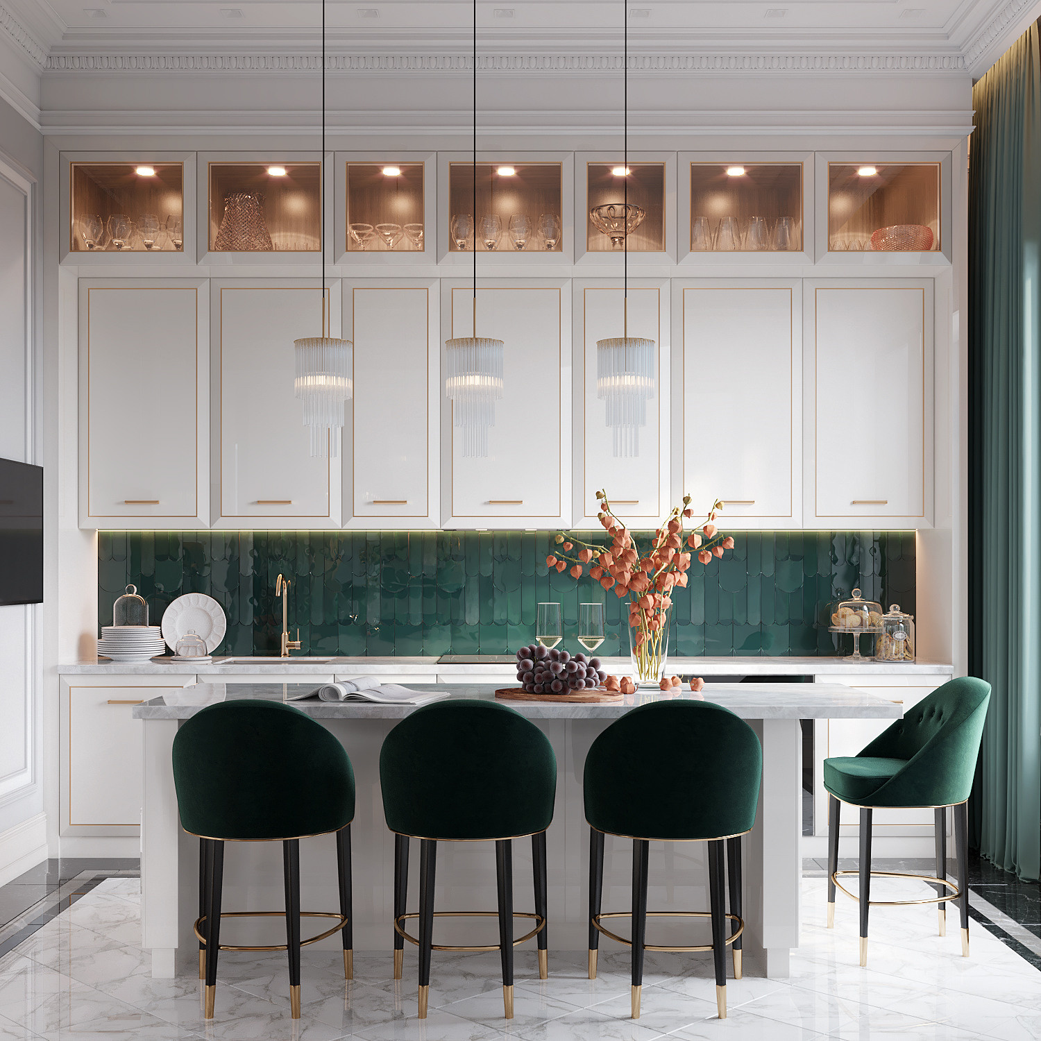 ЖК Река. Дизайн интерьера в Москве