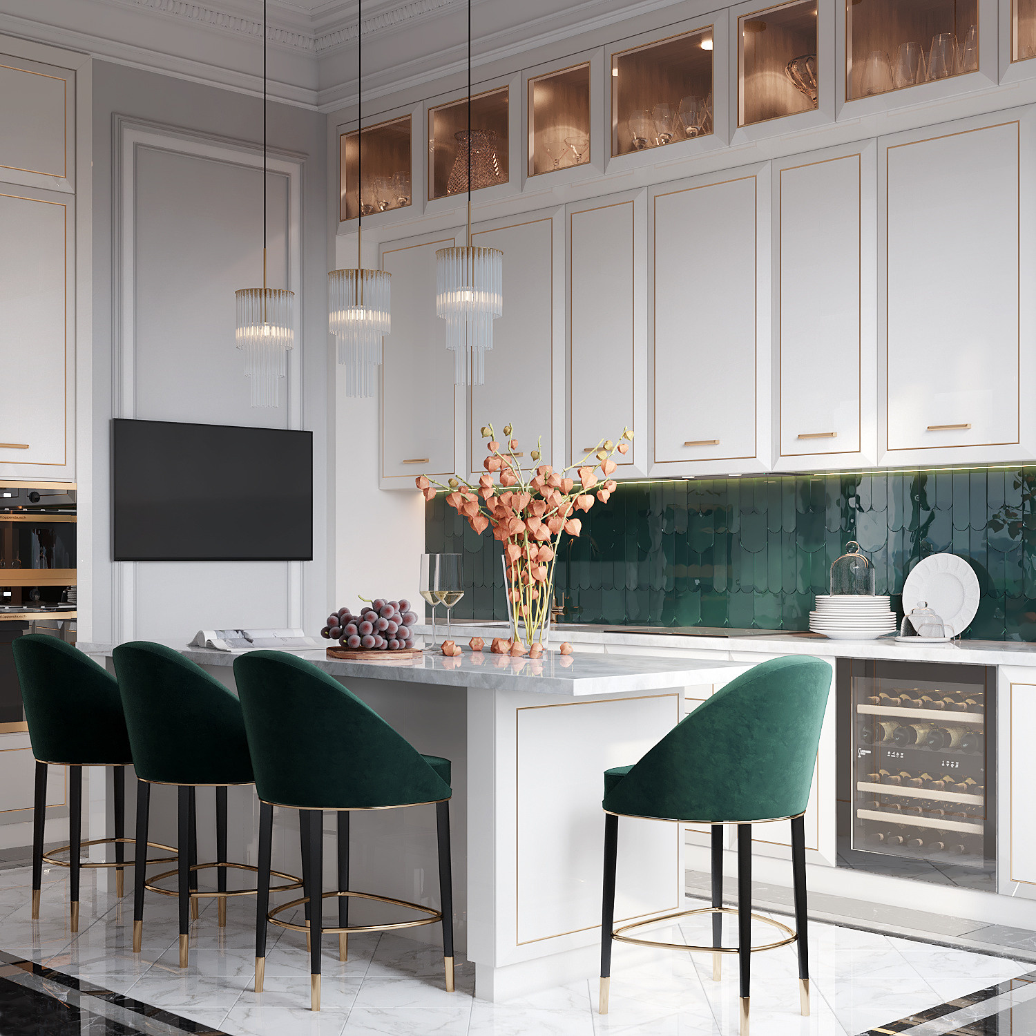 ЖК Река. Дизайн интерьера в Москве