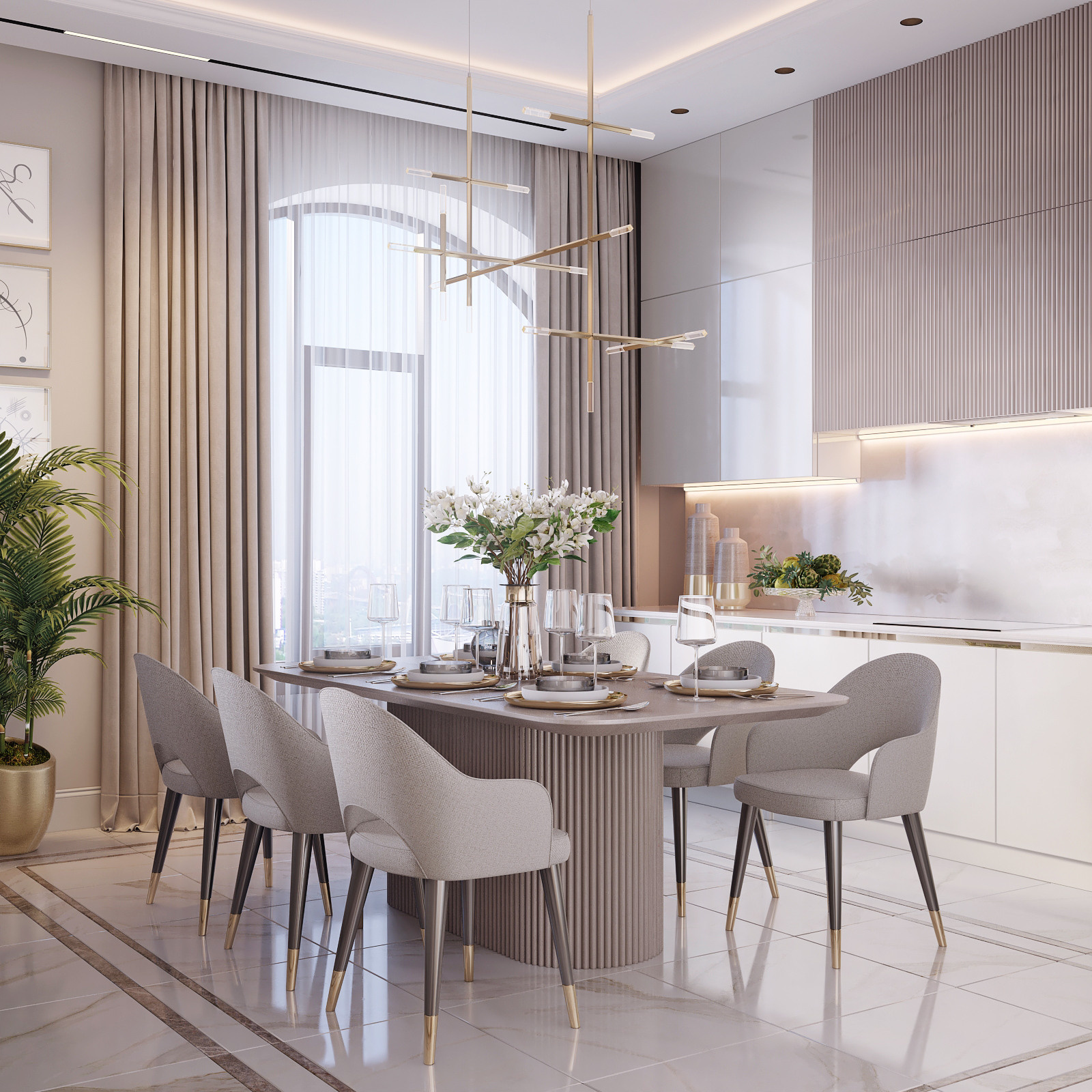 ЖК Серебряный парк. Дизайн интерьера в Москве