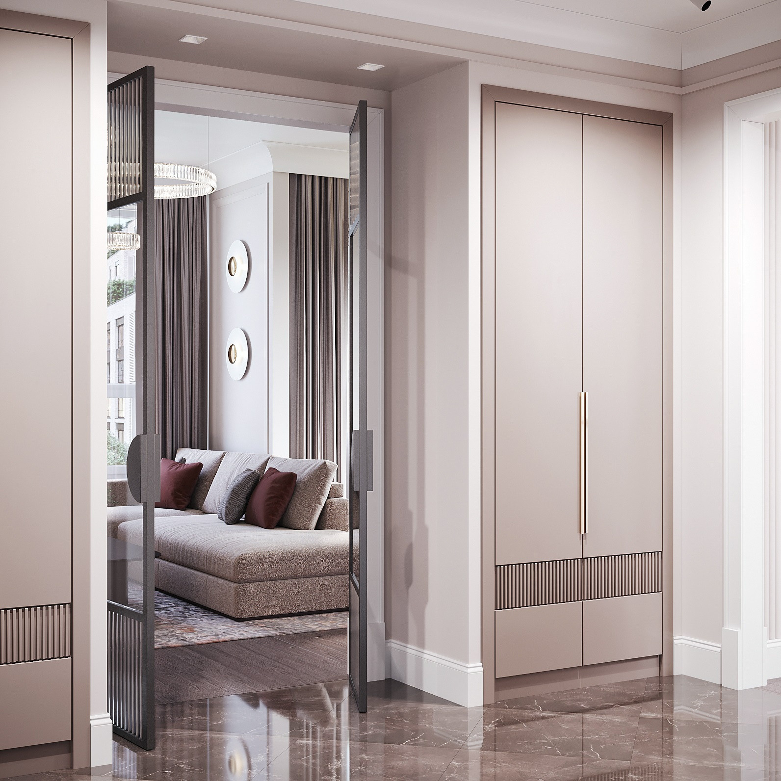 ЖК Сити парк 4. Дизайн интерьера в Москве