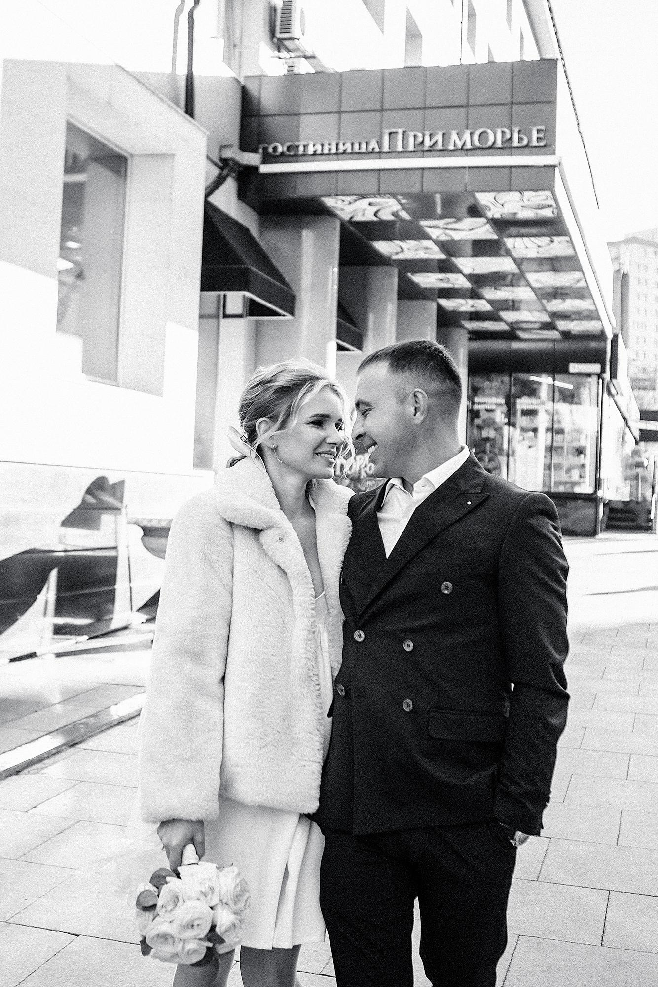 Олеся и Вася 13.11.21. Свадебный фотограф Владивосток Алина Гевондова