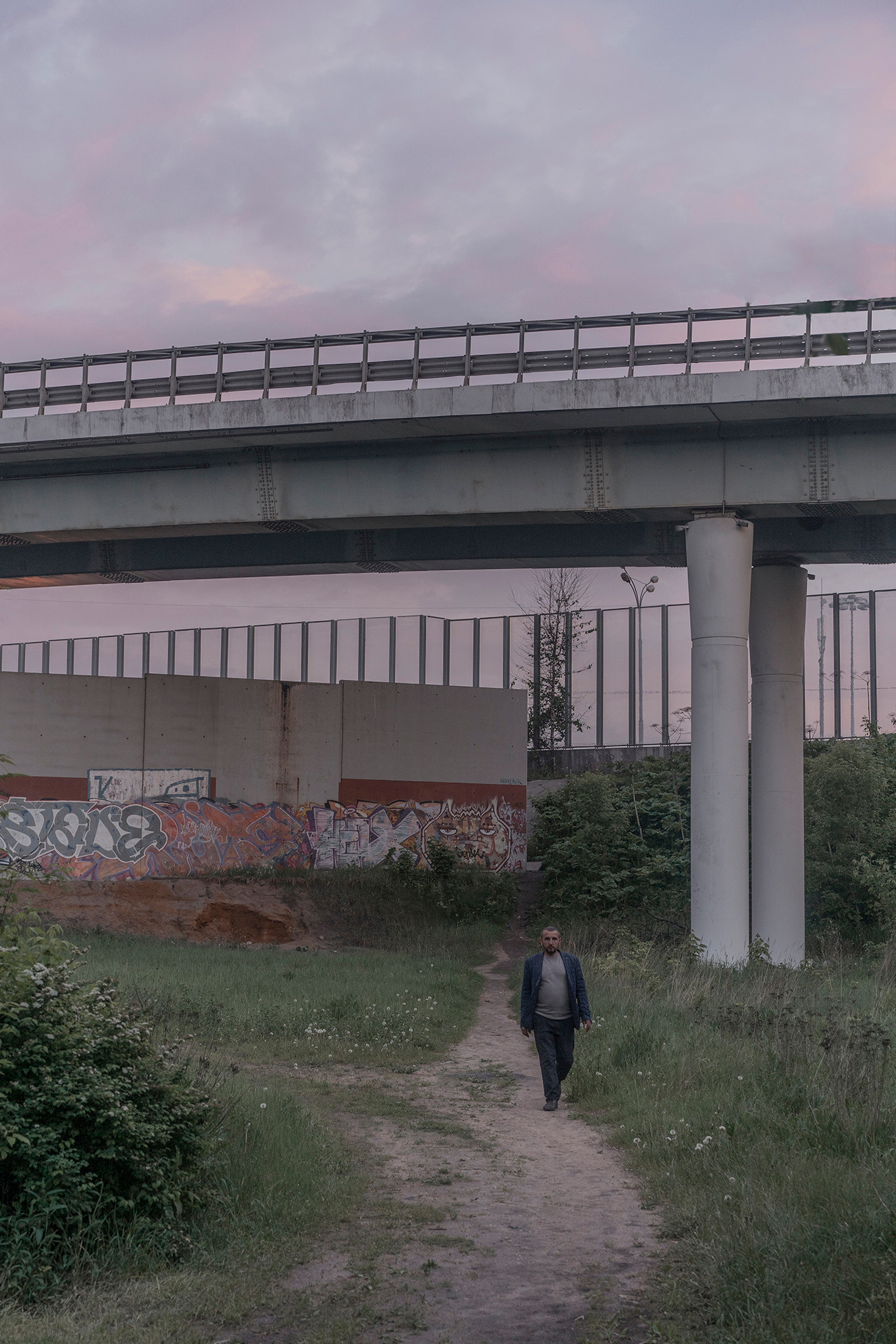 Train to the Dead-End. Mixed-media artist