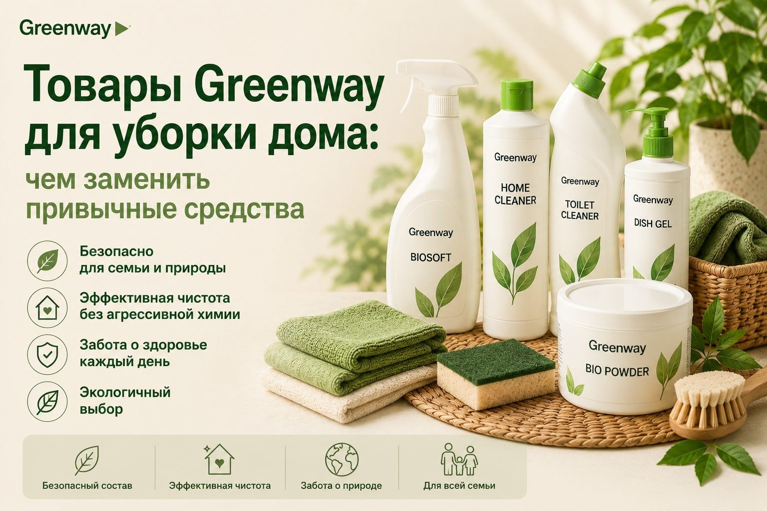 Уборка дома без химии используя подручные средства. Читать на сайте партнёра