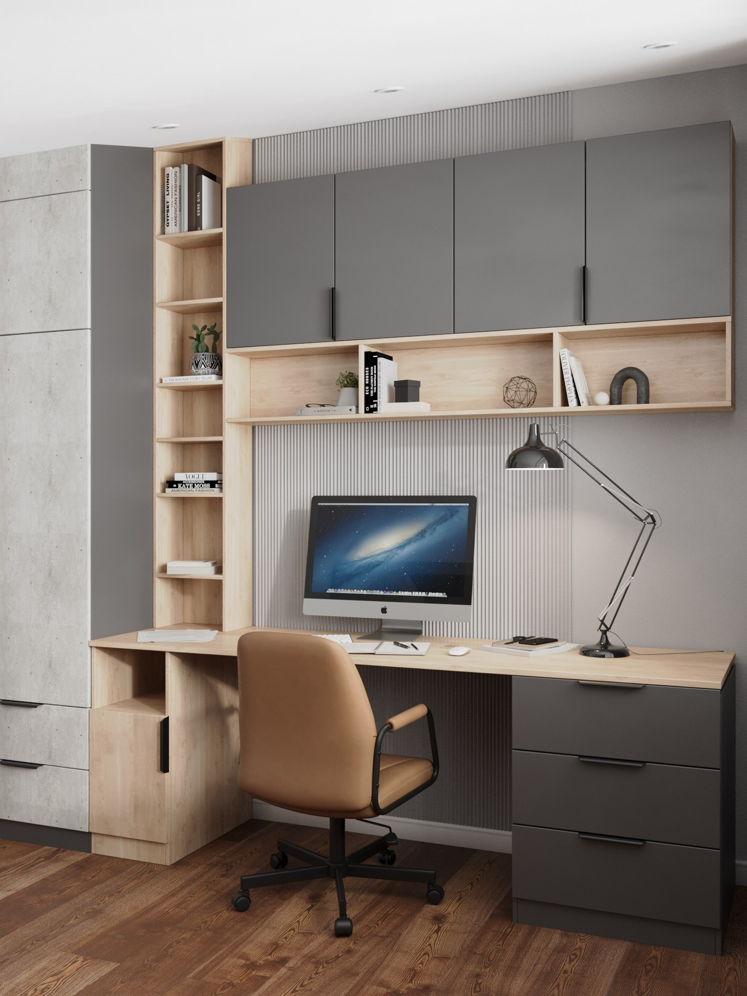 Проект квартиры в Хрустальном парке. 3D-дизайнер Кристина Пуляевская