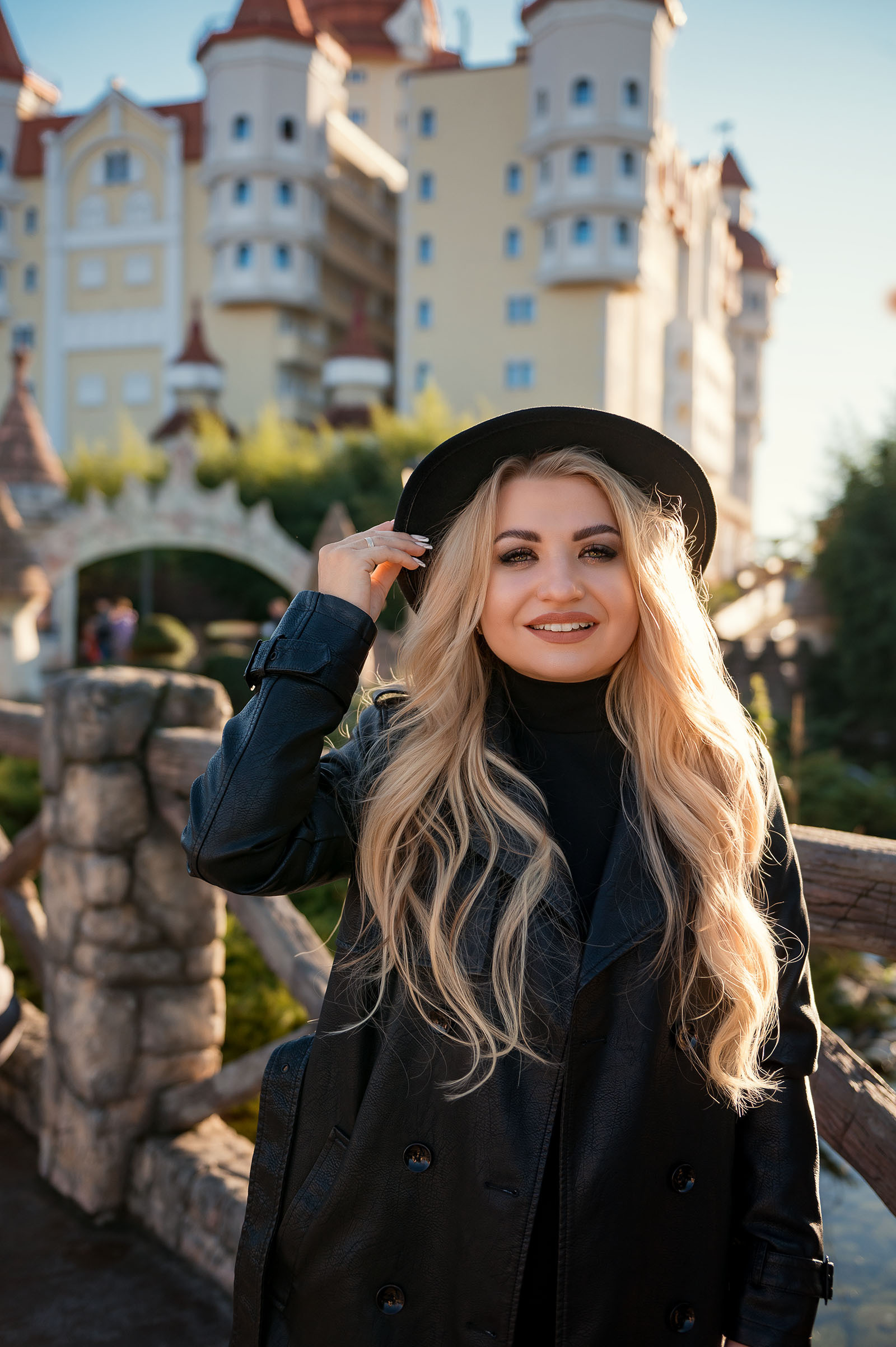 Кадр с красивой фотосессии в Сочи