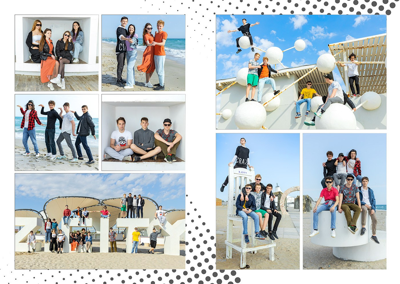 Simply dots — Просто точки. Школьный фотограф в Евпатории