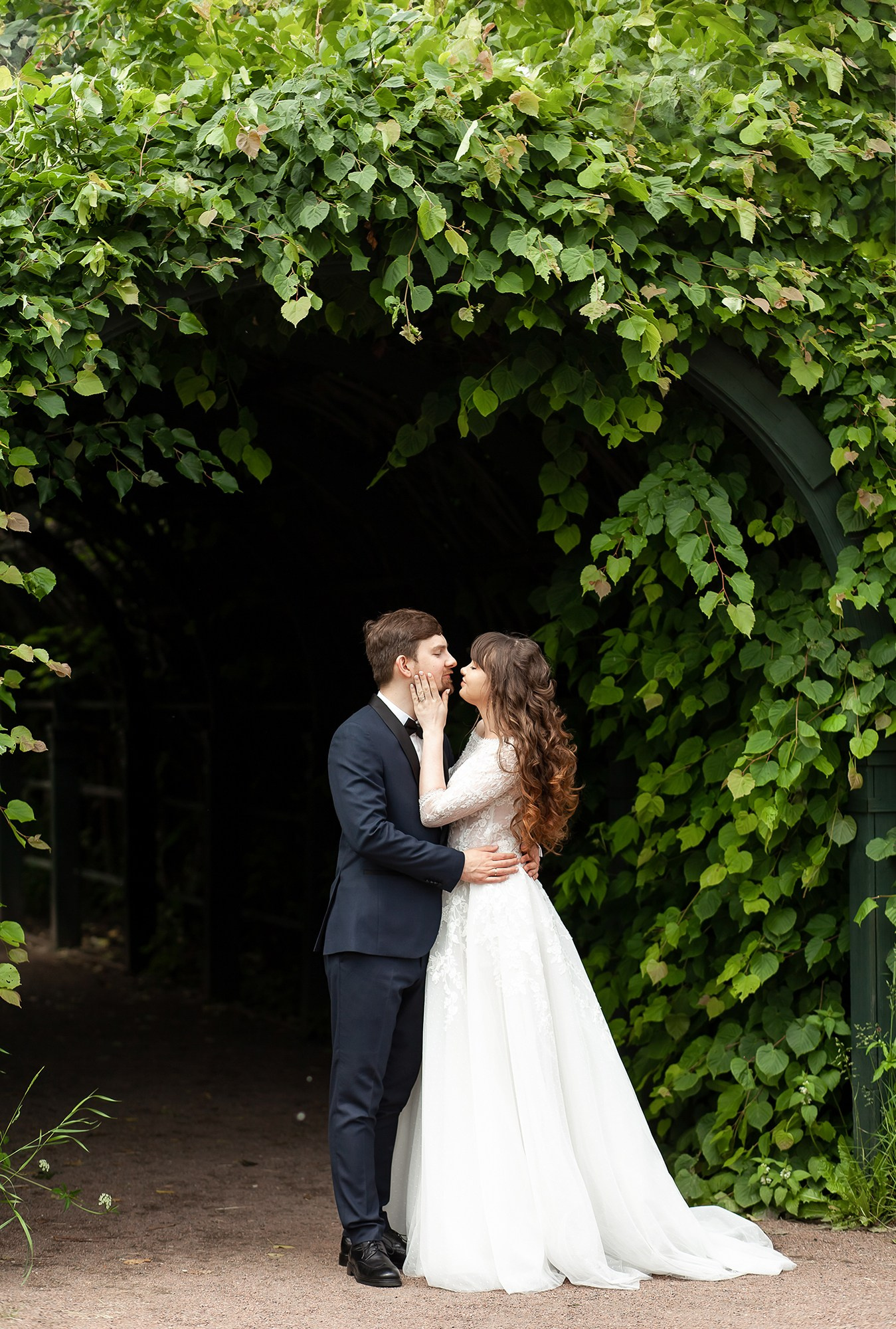 Свадебная фотосессия на природе