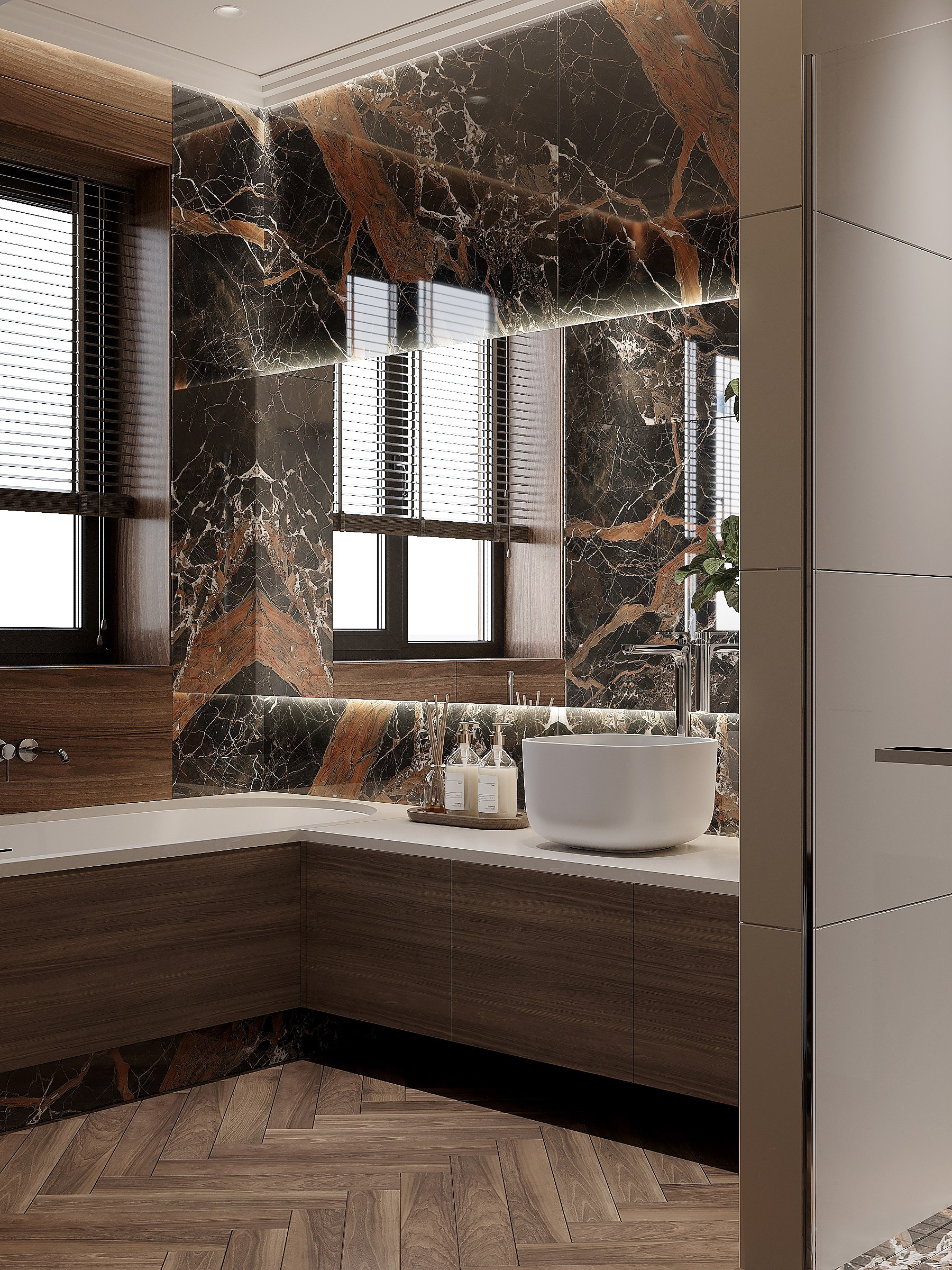 Жилой дом НОВЫЕ ВЁШКИ, 360 м² | МОСКВА. Design interior-Samsonyan R