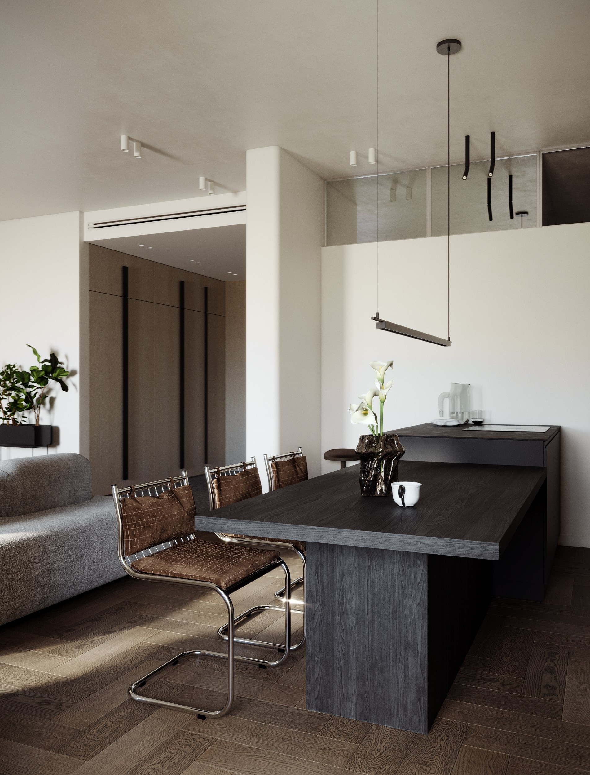 ЖК Дельвиг 130 м². 3d визуализатор Валерия Романова