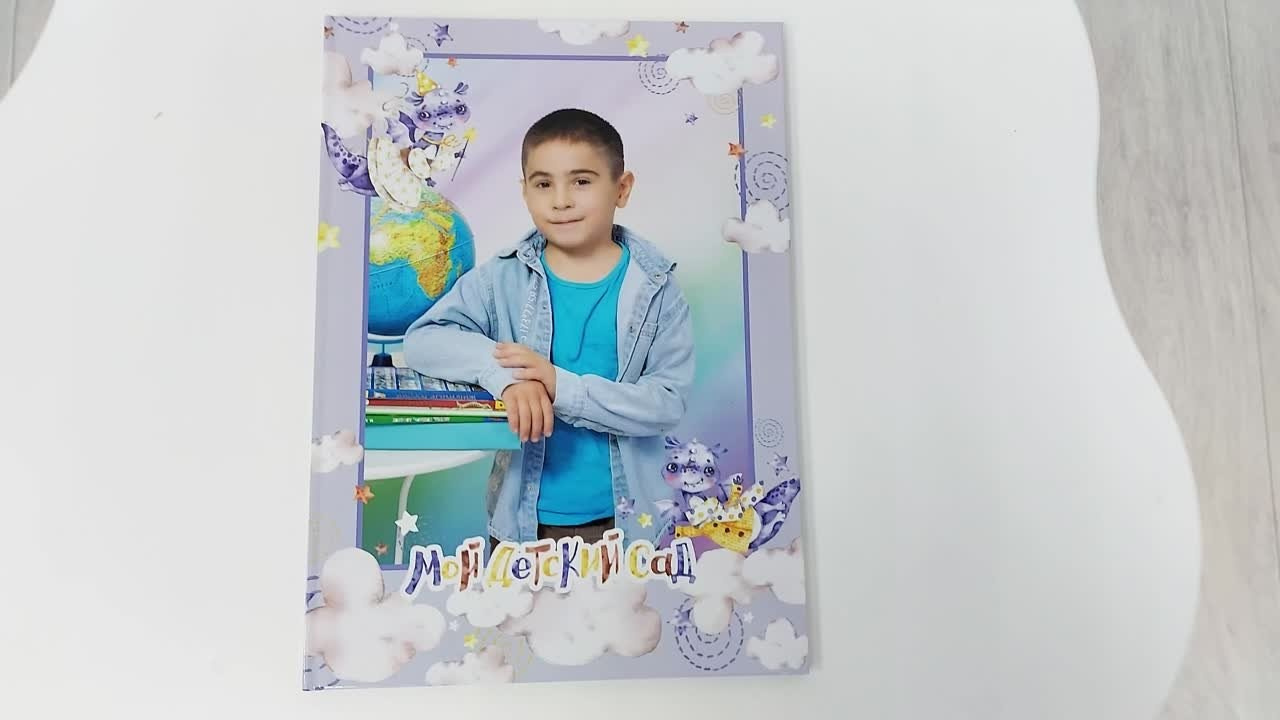 Фотокнига стандарт виньетка «МУЛЬТ ГЕРОИ». Выпускные альбомы. Фотостудия «Олеся»