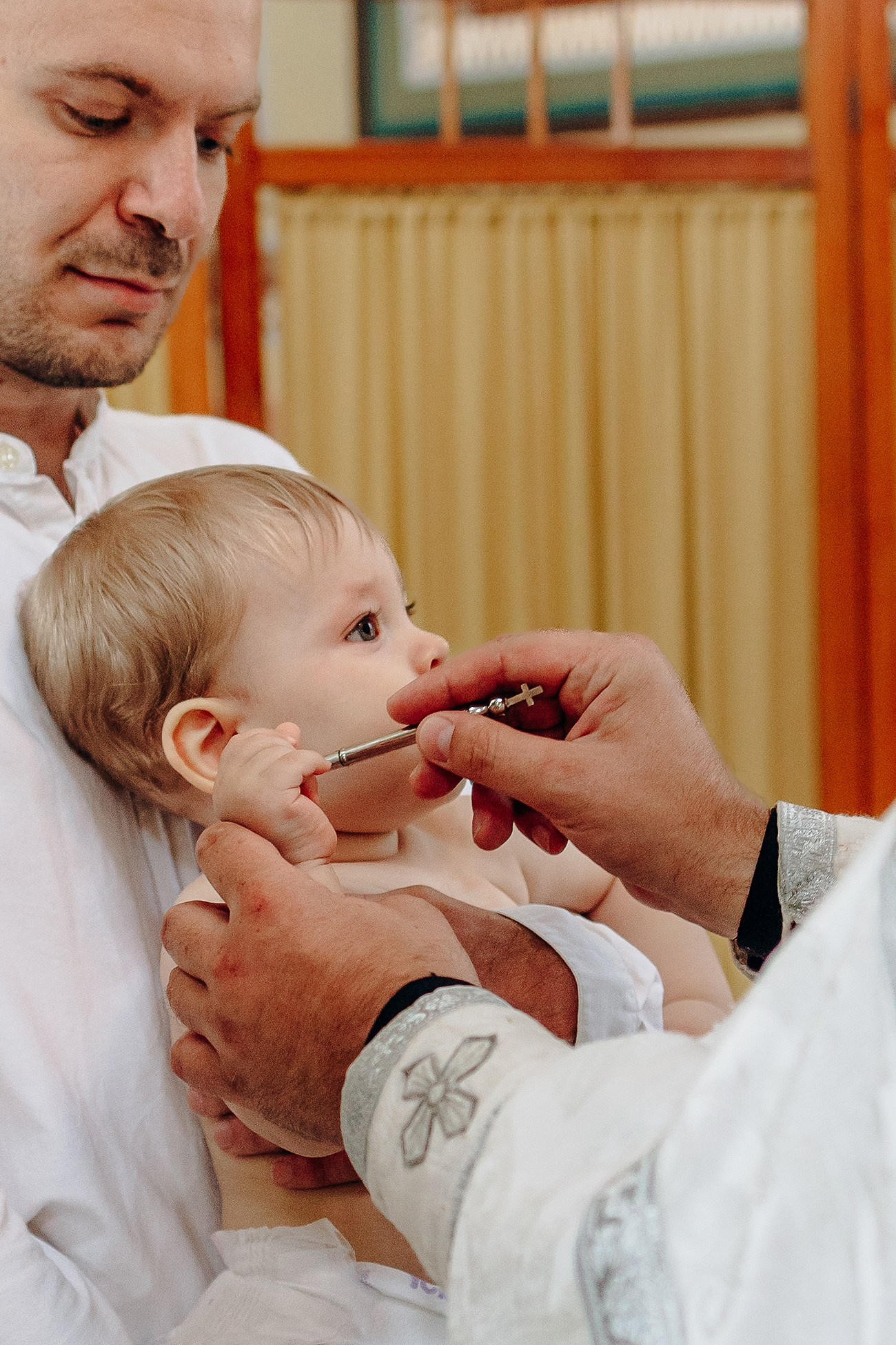Крещение в Успенском Соборе. Семейный фотограф в Пензе Мария Левина