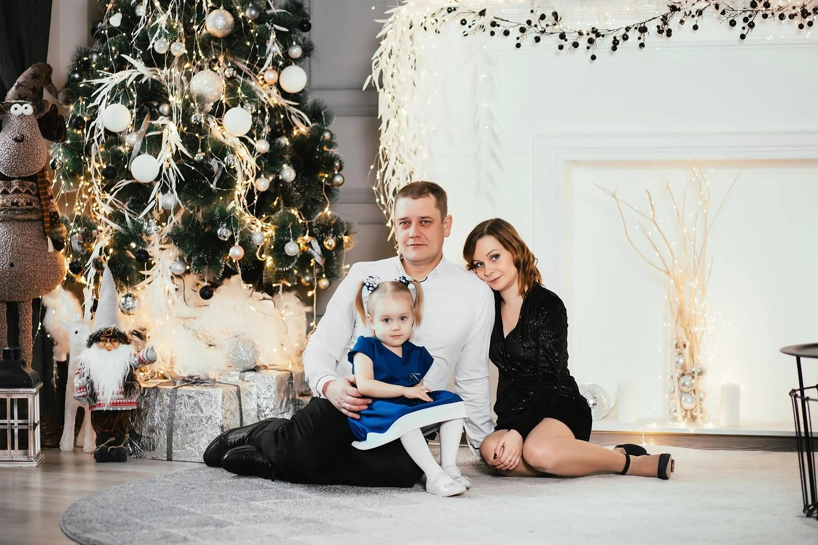 Новогодние образы для фотосессии в студии. Фотограф Свердловск