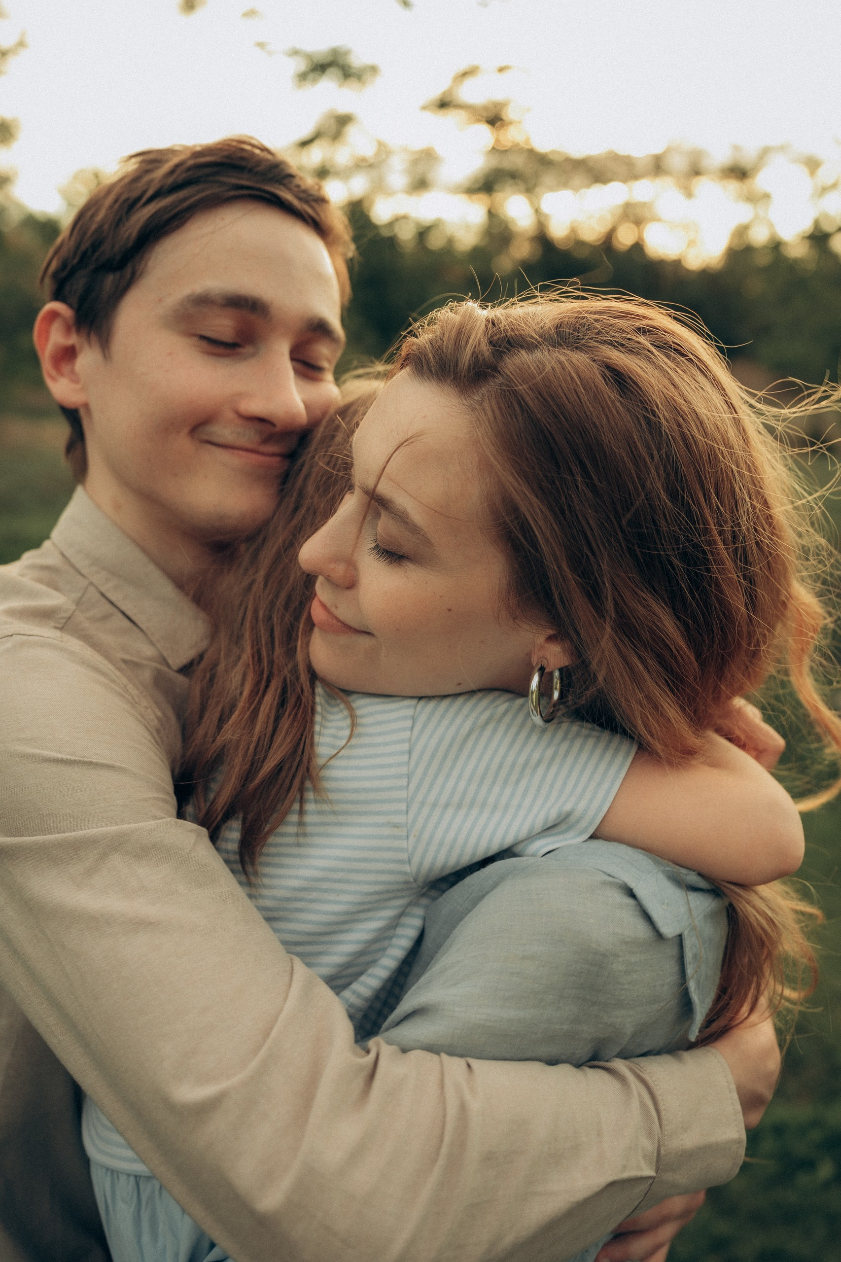 Теплая семейная съемка на природе. Фотограф Мариам Воробьева