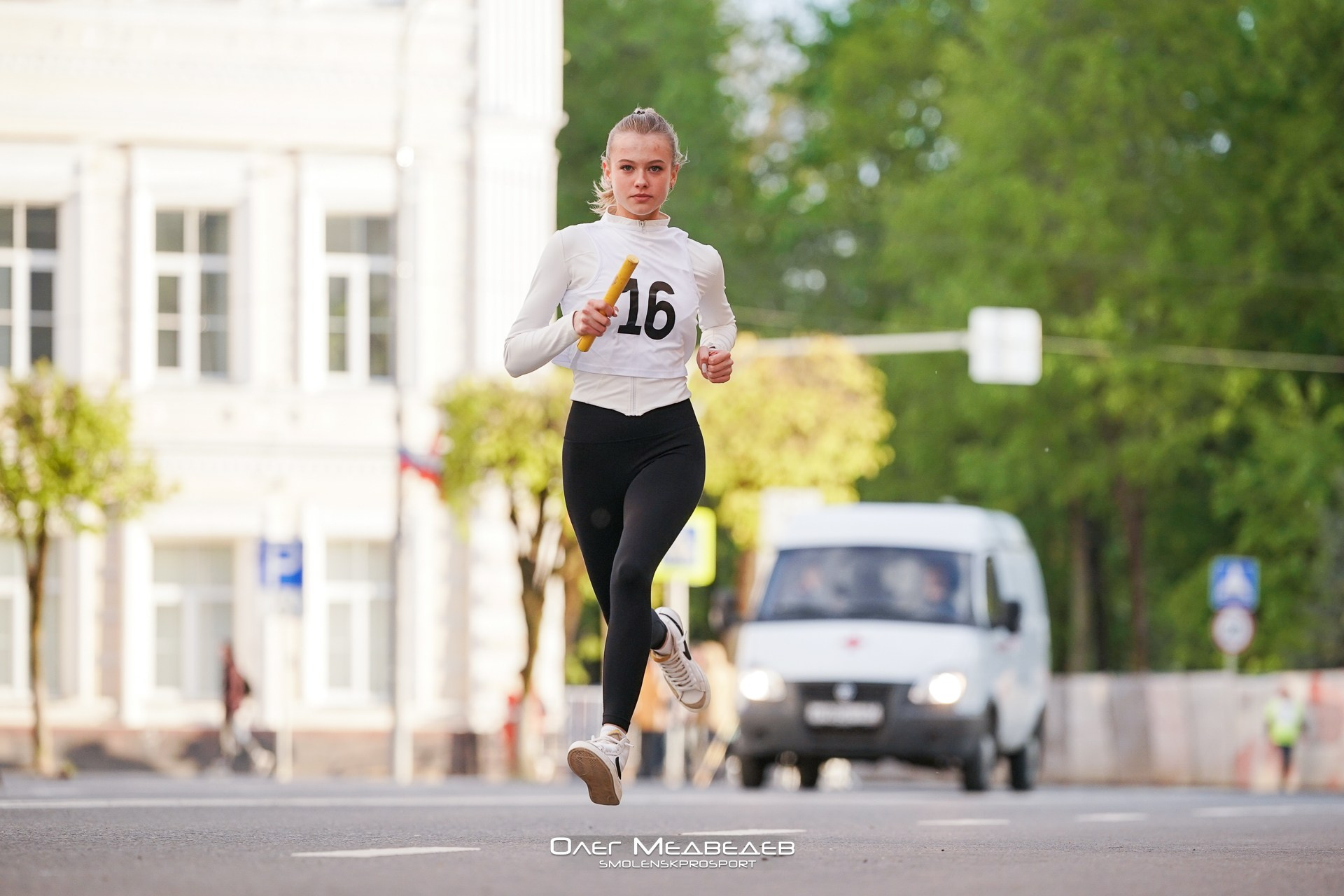 Эстафета Победа 2024 Смоленск. Спортивный фотограф Олег Медведев | prosport67 | Смоленск