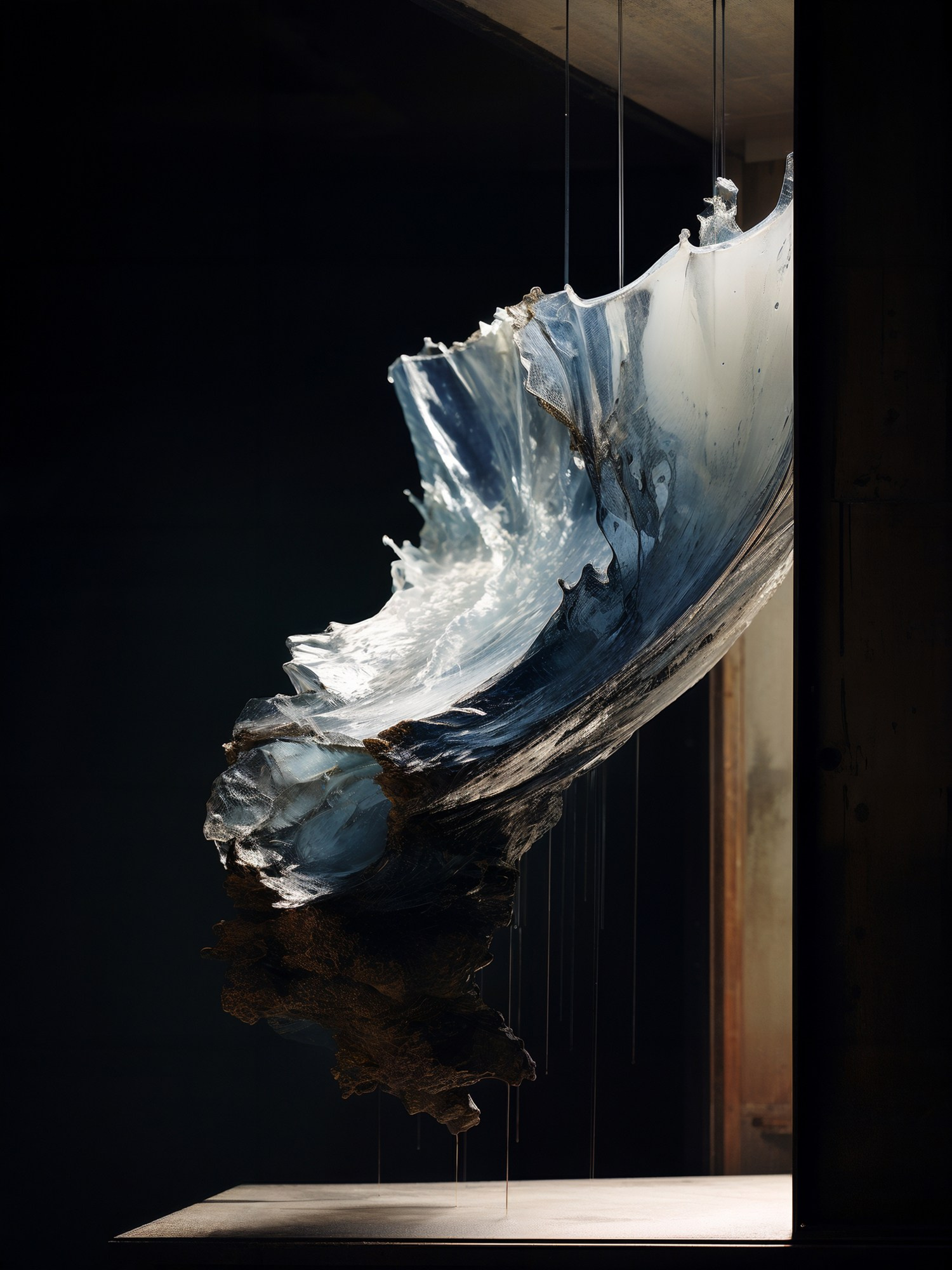 Earth, stones and waves