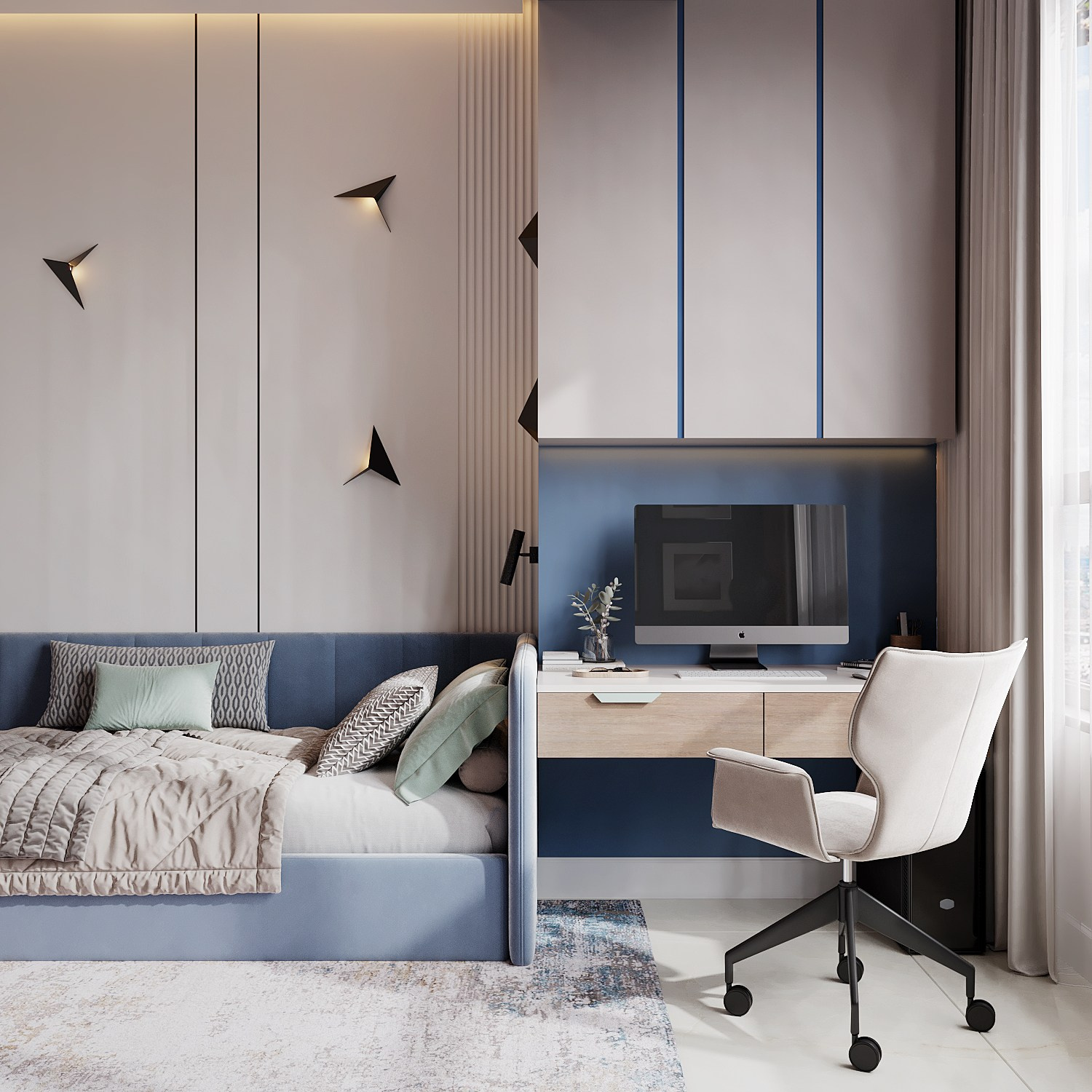 ЖК Сити парк 5. Дизайн интерьера в Москве