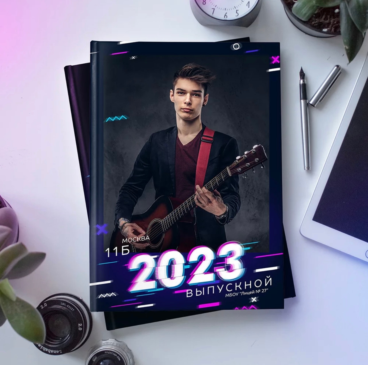 Дизайн «Неон». Выпускные альбомы, индивидуальные фотосессии в Костроме