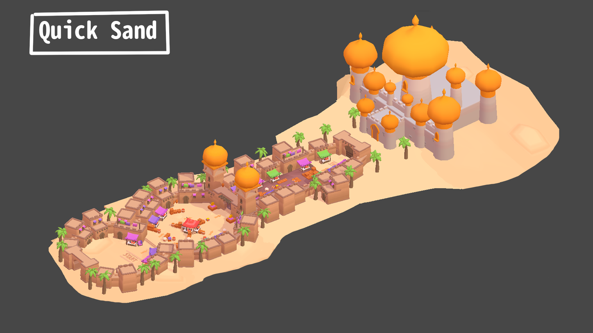 “STAR: Super Tricky Amazing Run” — Professional Project. Nikita Shershakov — Level Design