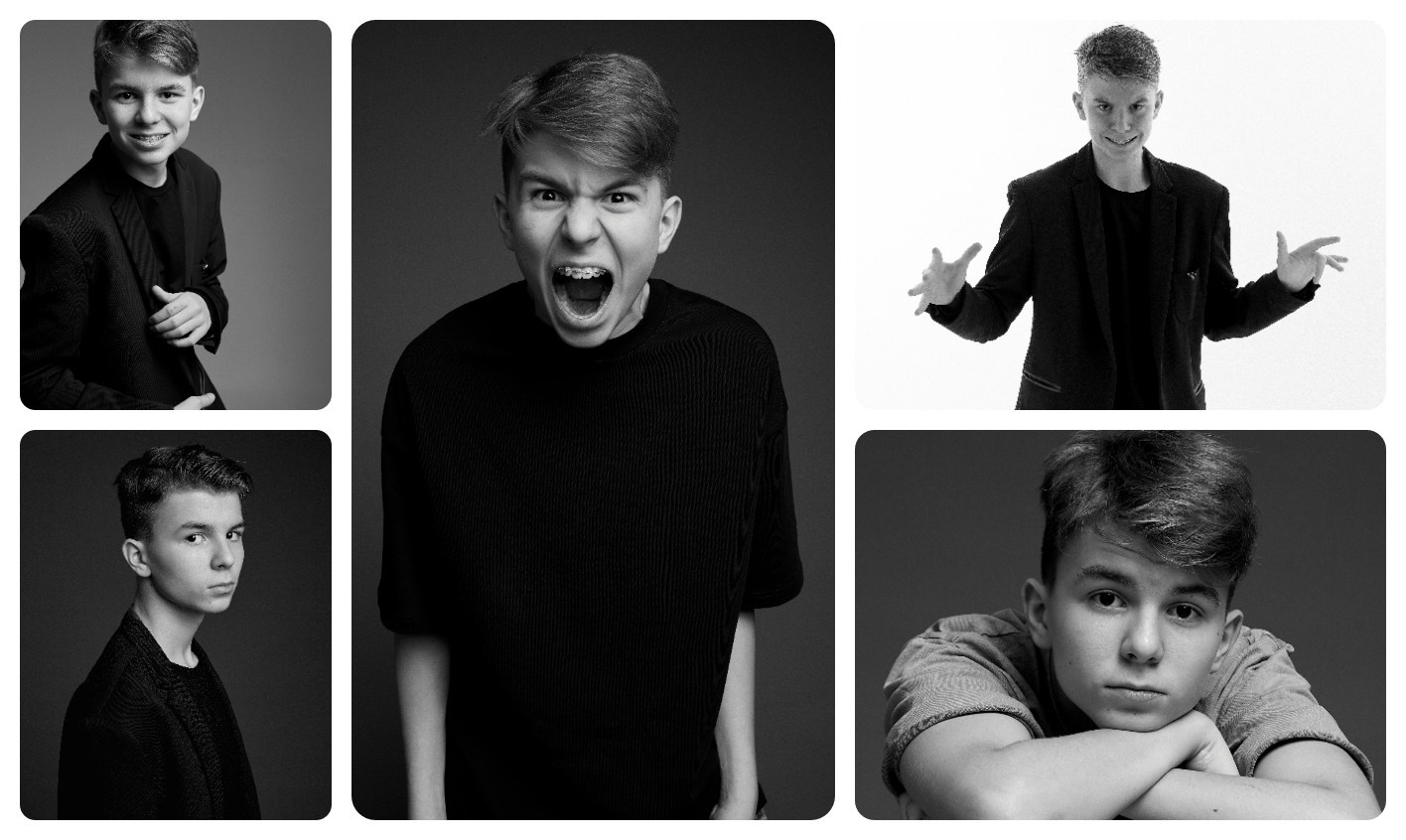 Фотосъемка для модельных и актерских портфолио. Фотограф Полина Завельская