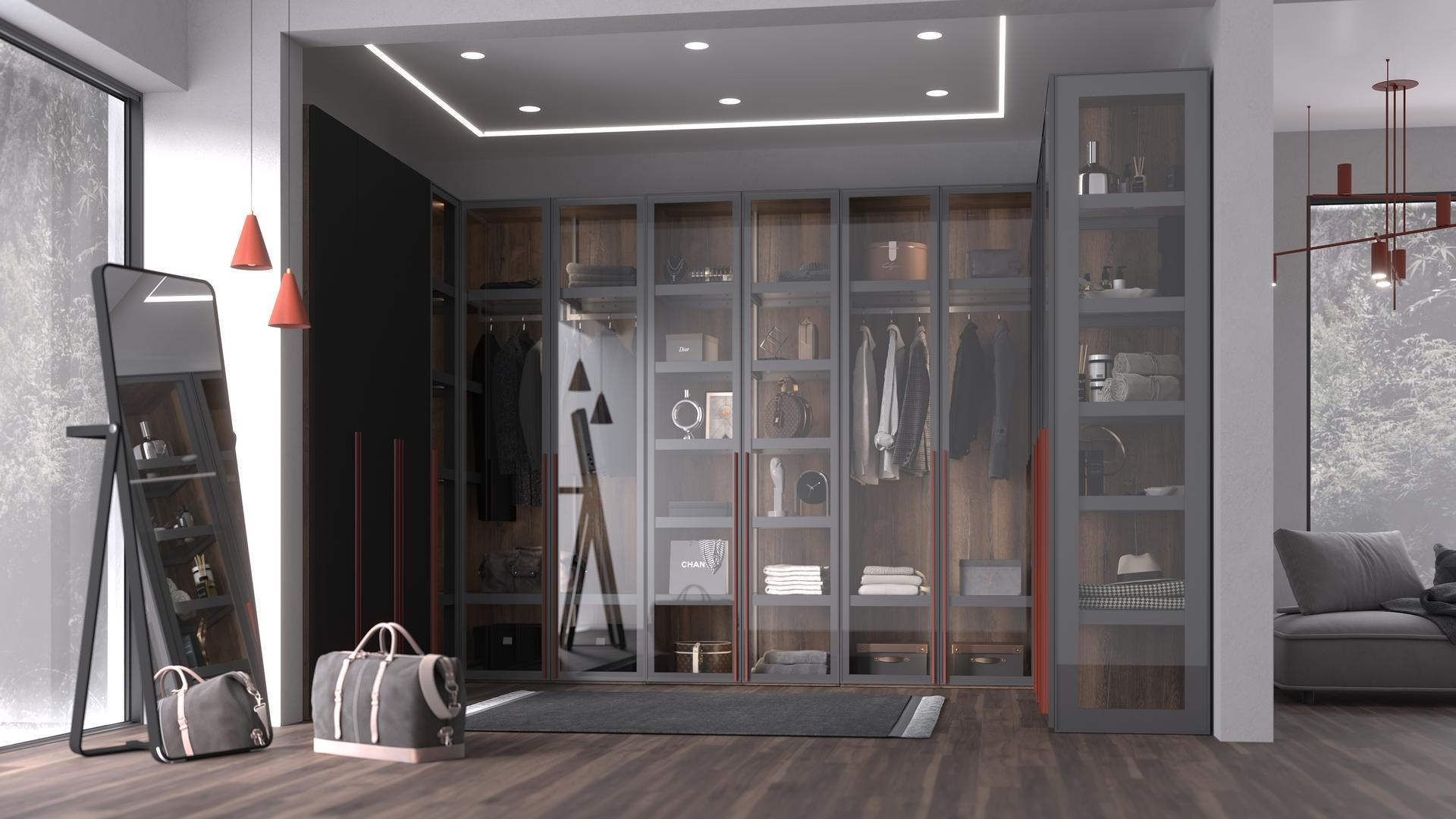 Гардеробные системы MGS мебель. MGS мебель в Ростове-на-Дону. Высочайшее качество исполнения. Инновационные и классические материалы. MGS mebel Ростов