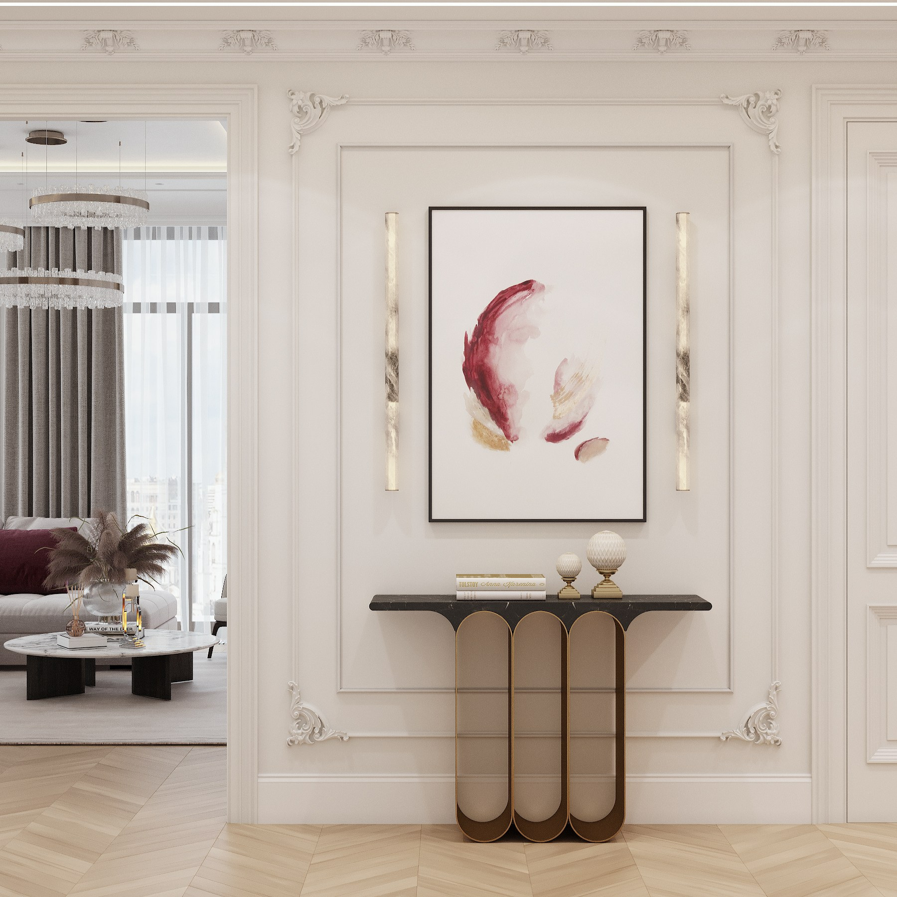 ЖК Лаврушенский. Дизайн интерьера в Москве