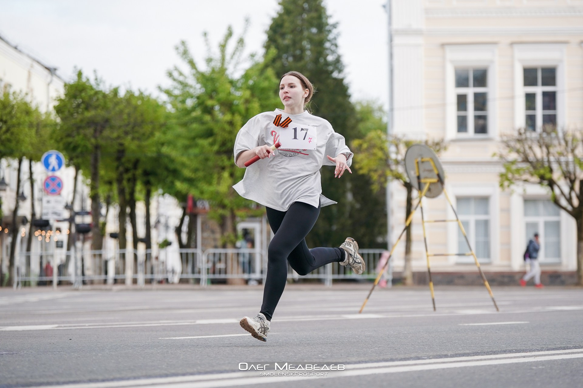 Эстафета Победа 2024 Смоленск. Спортивный фотограф Олег Медведев | prosport67 | Смоленск
