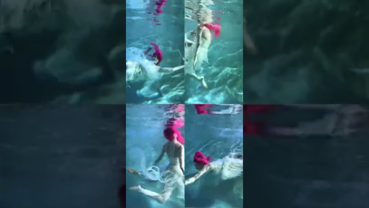 Подводная фотосессия. Портретная съемка в Москве, студийный фотограф Игорь Фомин