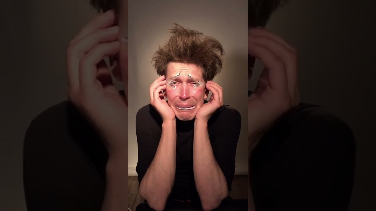 Мим Максим. Портретная съемка в Москве, студийный фотограф Игорь Фомин