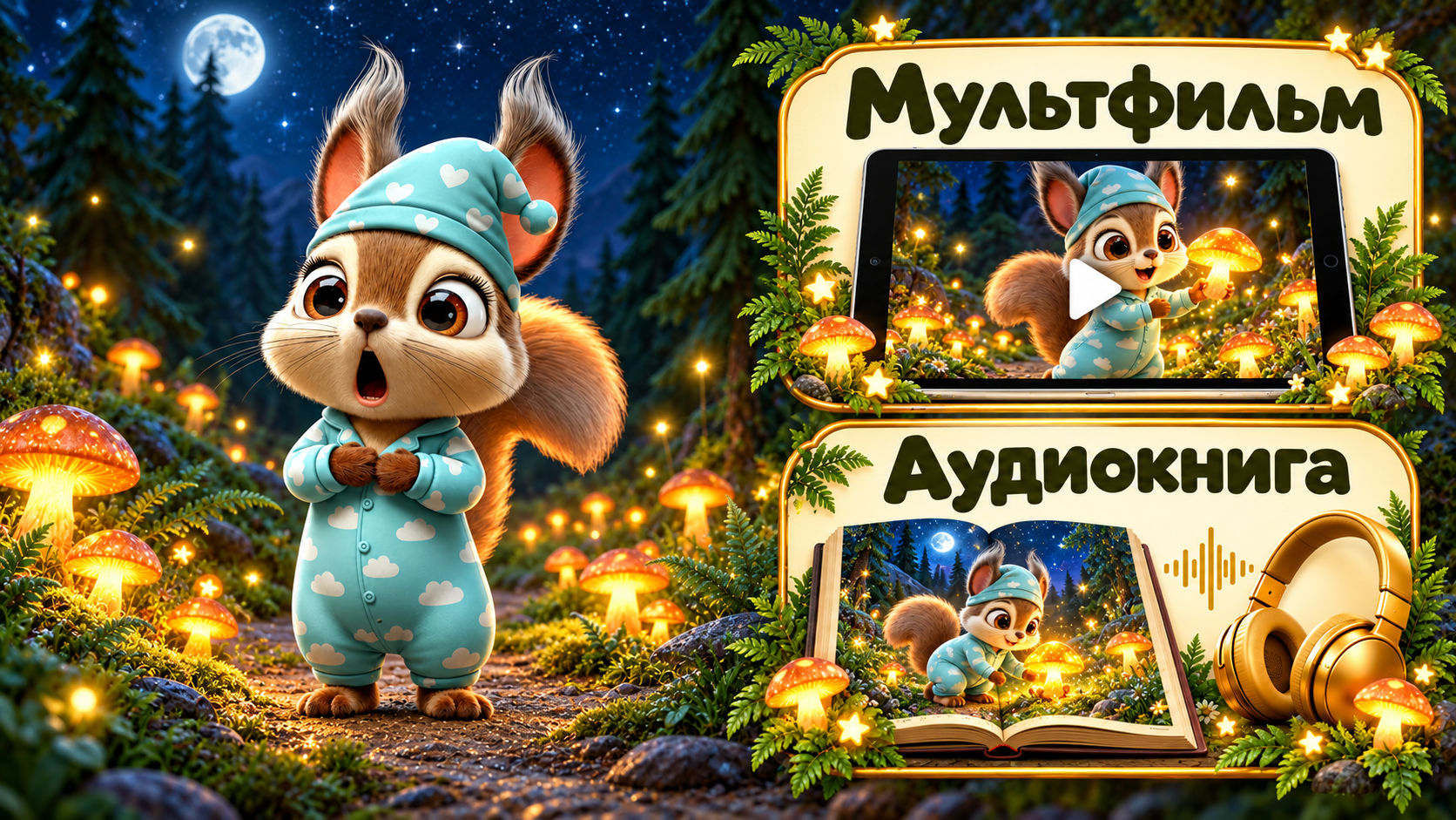 Интерактивные книги для детей с озвучкой и мультфильмом. МИШКА — ТОПТЫШКА