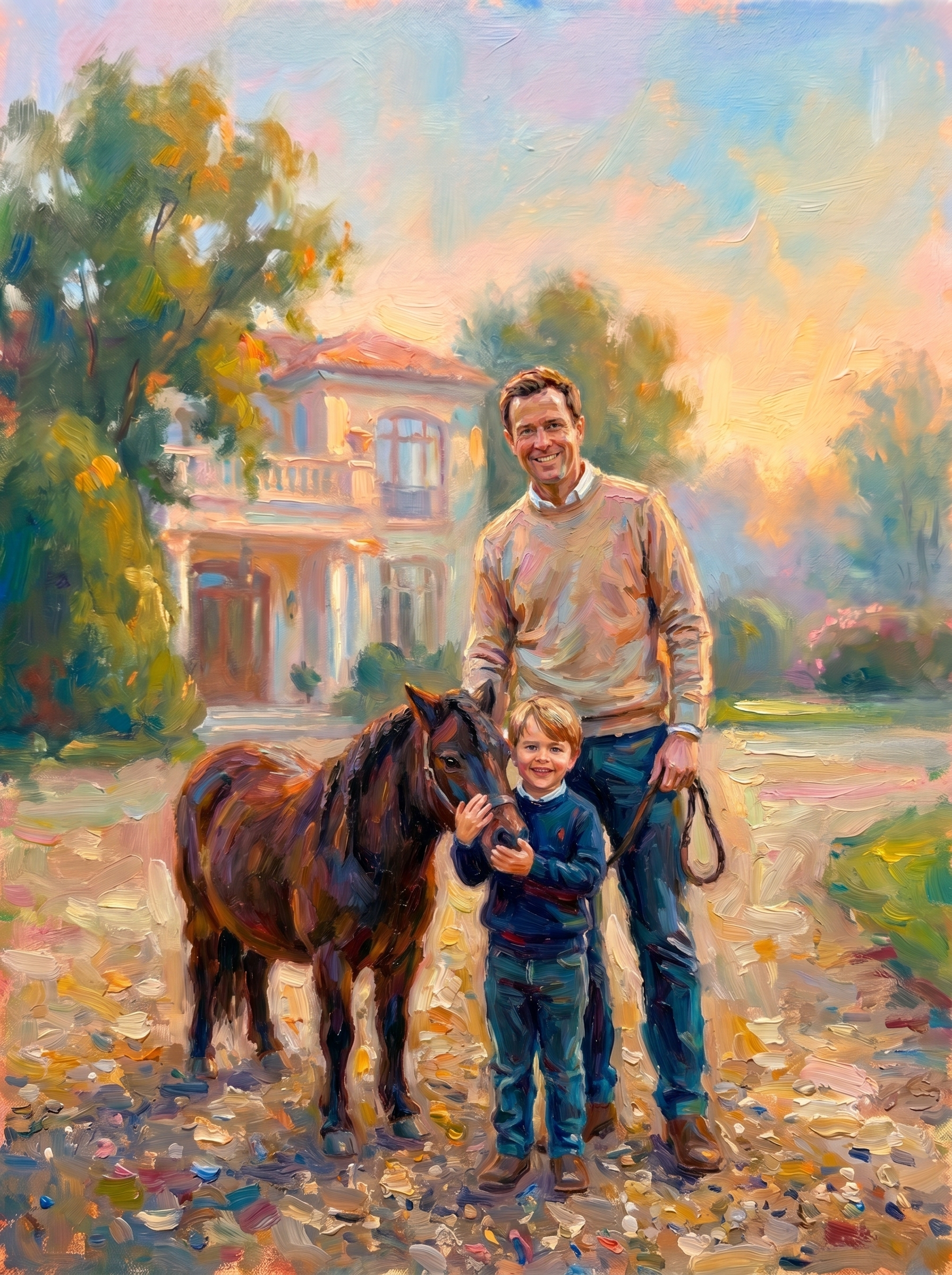 SIGNATURE LEGACY. Exclusive Closing Gifts for Top Realtors | Custom House Portraits by Yulia Yurchevskaya