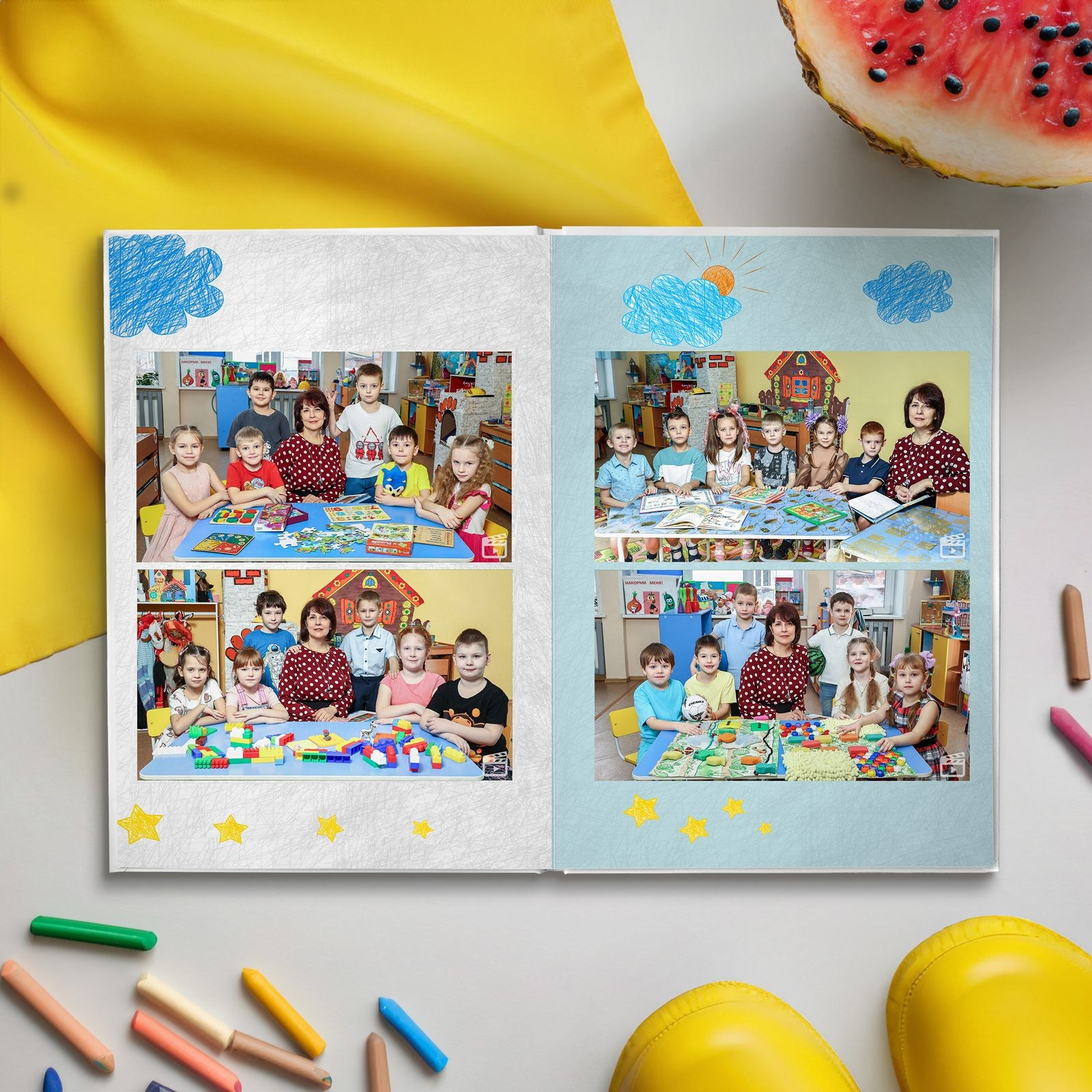 Выпускные альбомы для детского сада в Красноярске
