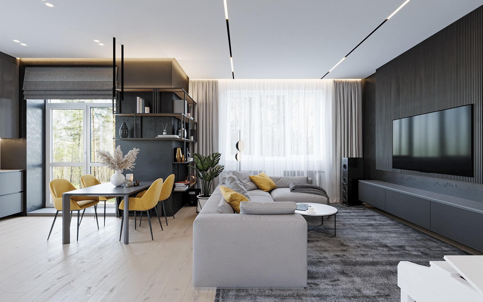 Проект ARBI. Дизайн интерьера в Новосибирске, Мире, Онлайн | Студия дизайна интерьера TWOREZ