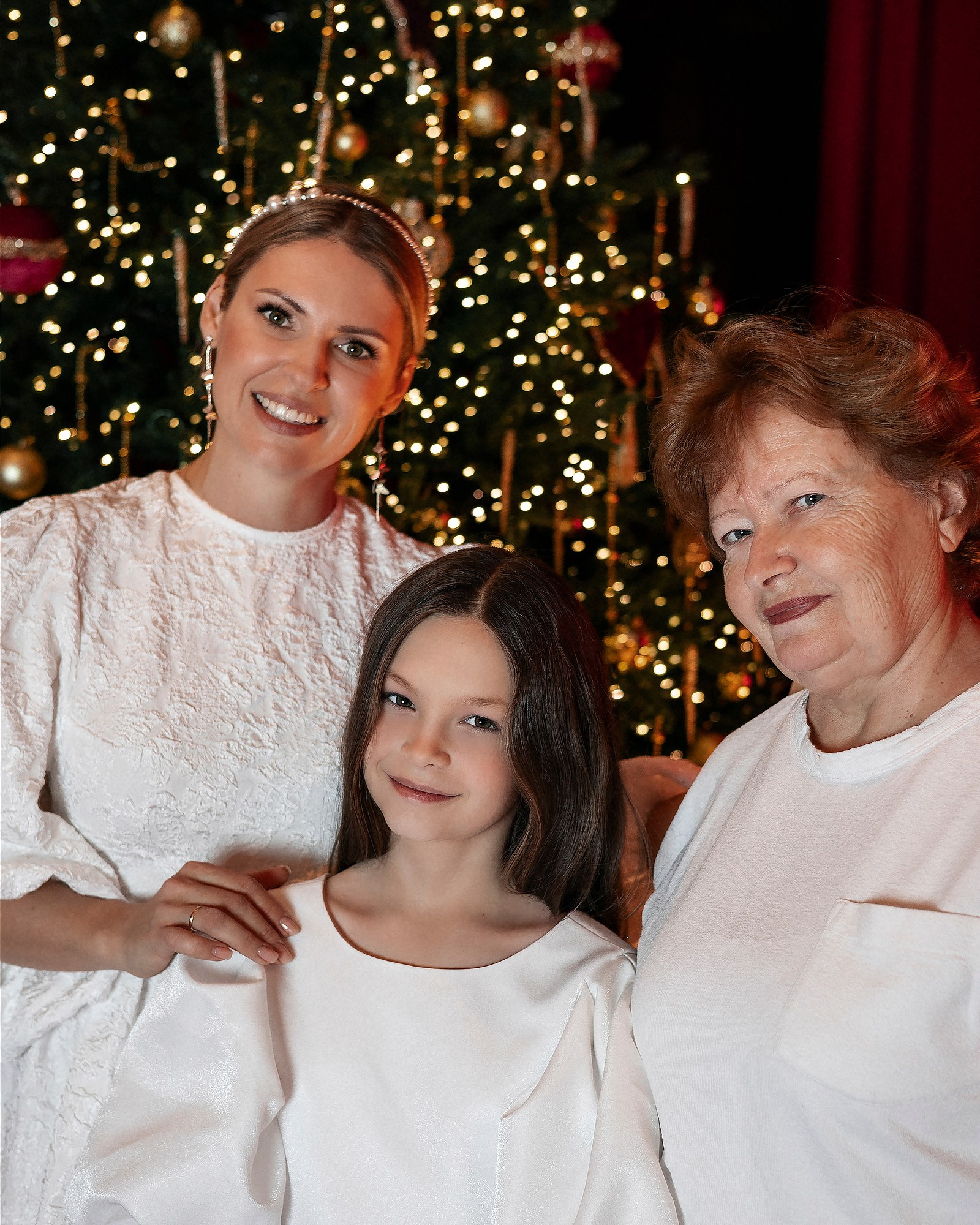 Новогодние съемки. Женский и семейный фотограф в Москве Виктория