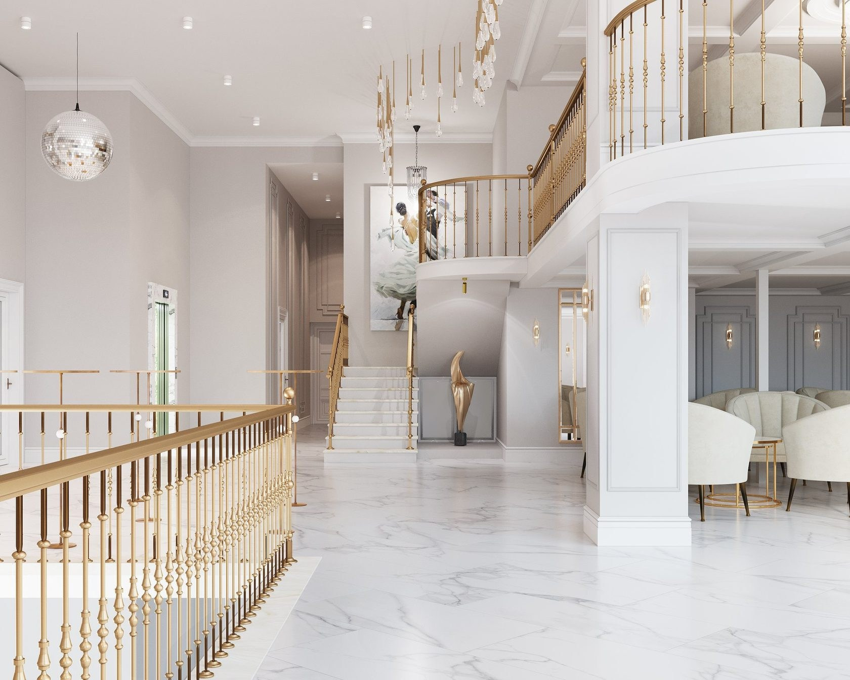 Интерьер Great Hall Yakimanka