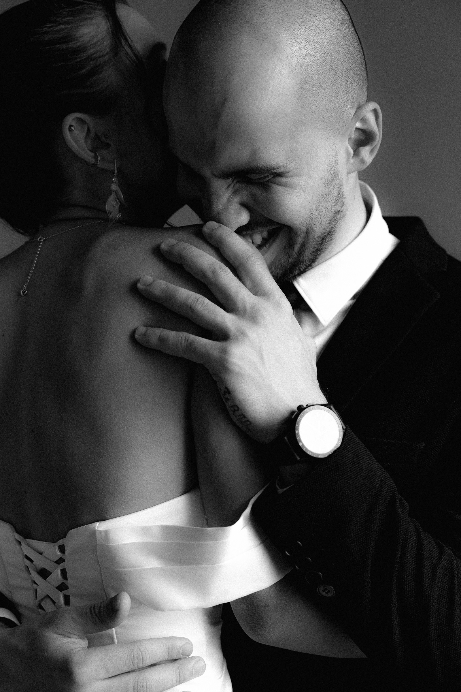 Сентиментальная свадебная фотография