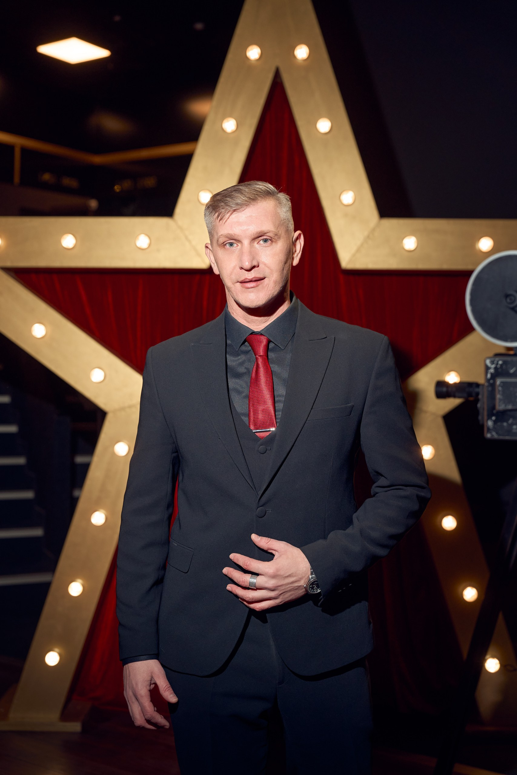 портрет во время репортажной съемки